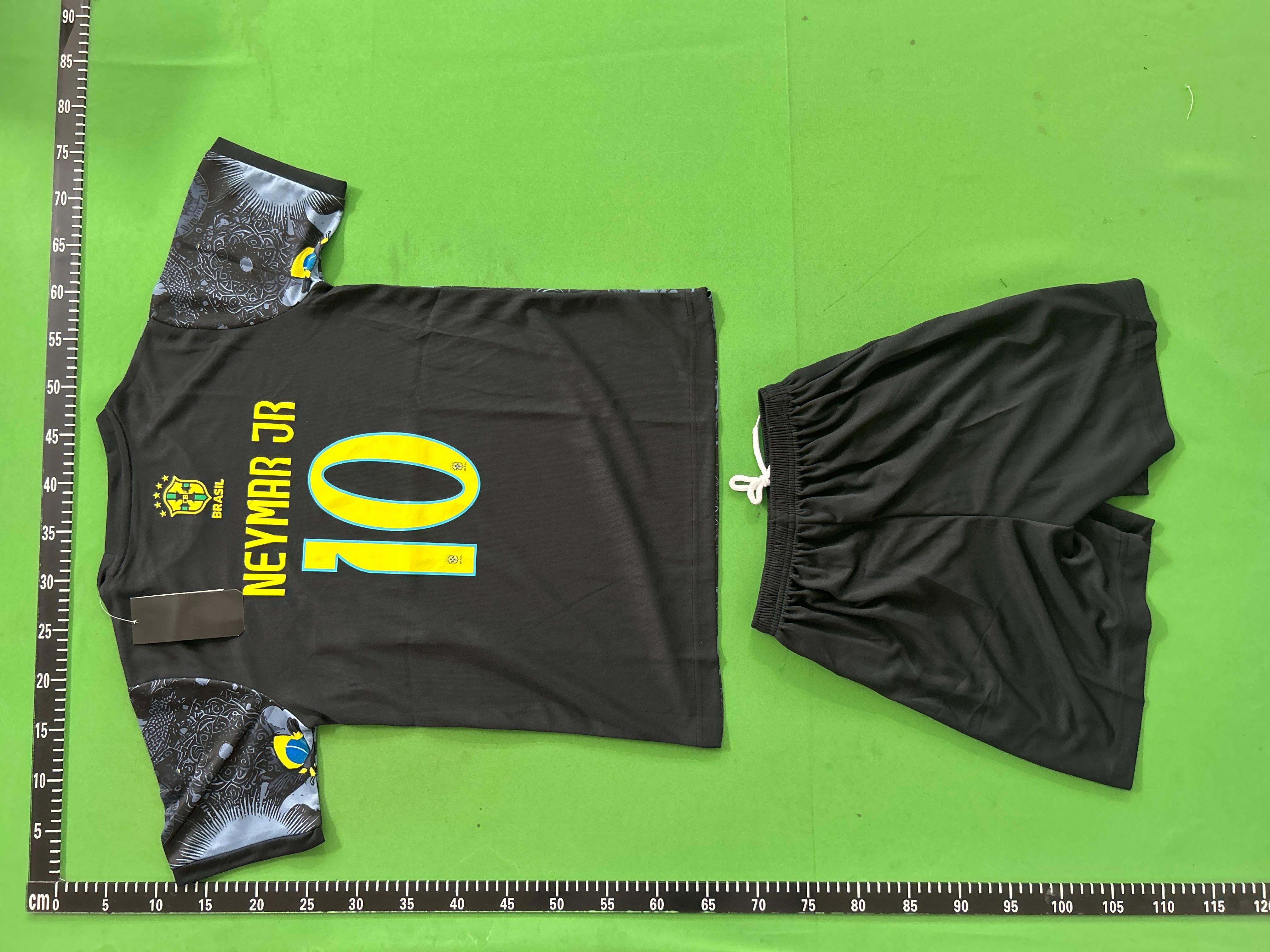 Foto QC 4 de Nike x FC Barcelona 2023/24 Home Lamine Yamal #10 Kids Jersey Set Blue/Red