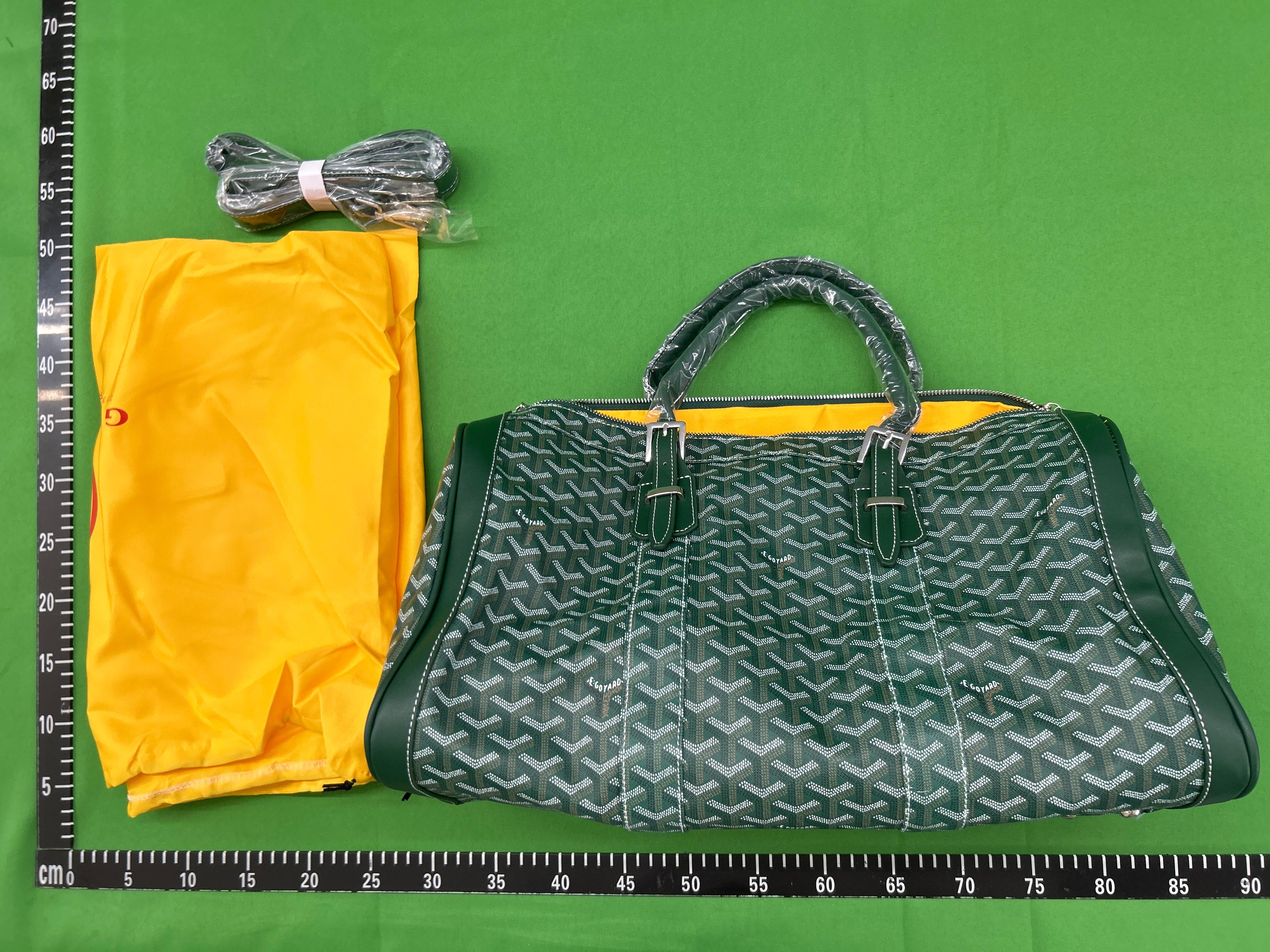 Foto QC 5 de Goyard Boeing 45 Black Goyardine Canvas