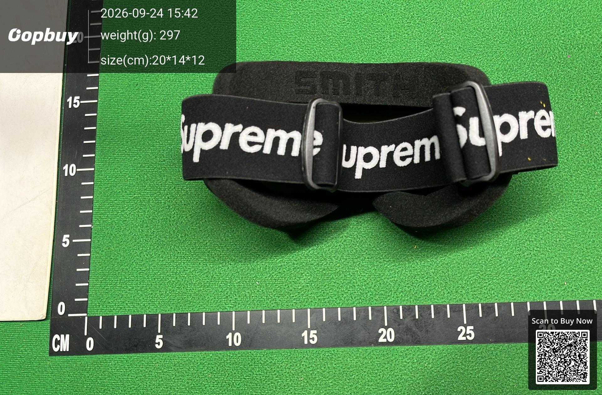 Foto QC 2 de Supreme Smith Cariboo OTG Goggles Blue