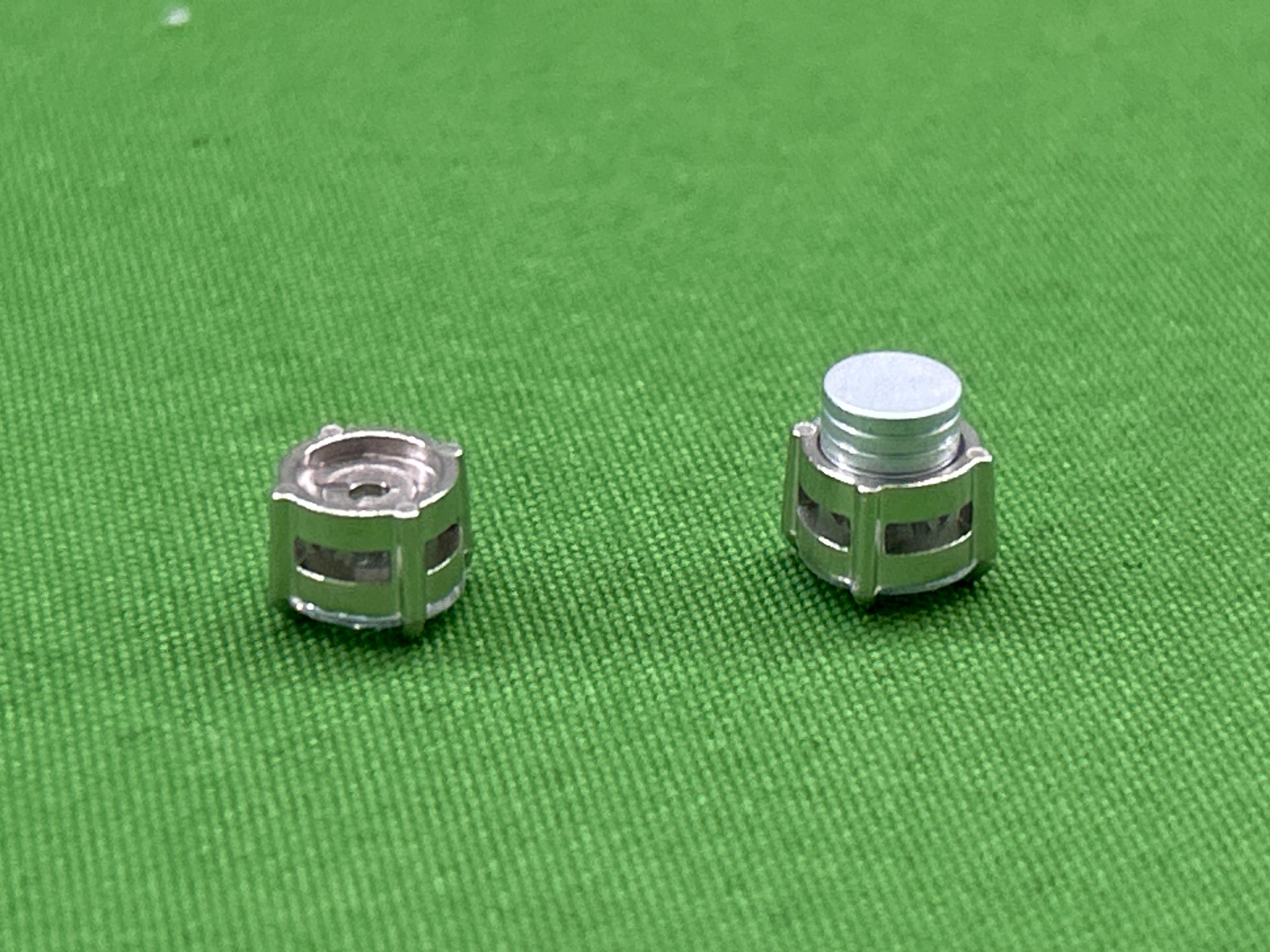 Foto QC 6 de Other Magnetic Earrings Titanium Steel Zircon Black