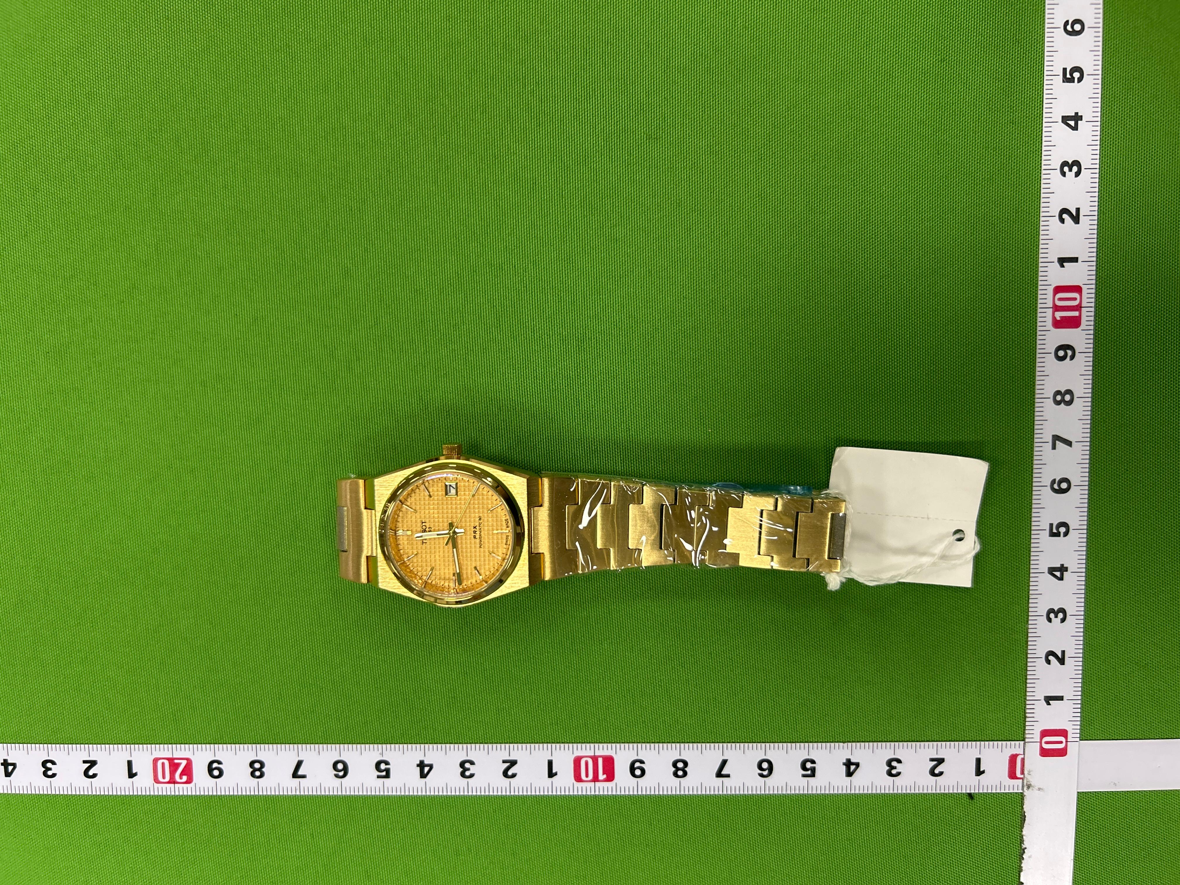 Foto QC 6 de Generic Quartz Gold-Tone Plaid Dial 35mm