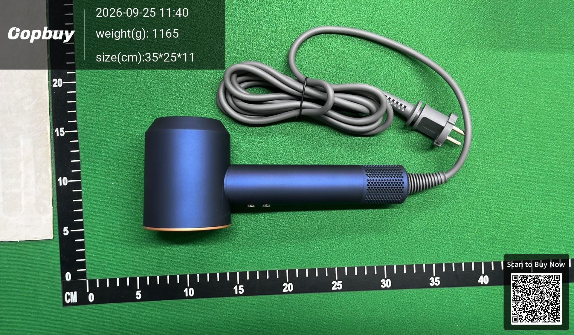 Foto QC 3 de Other Bladeless High-Speed Hair Dryer White Silver