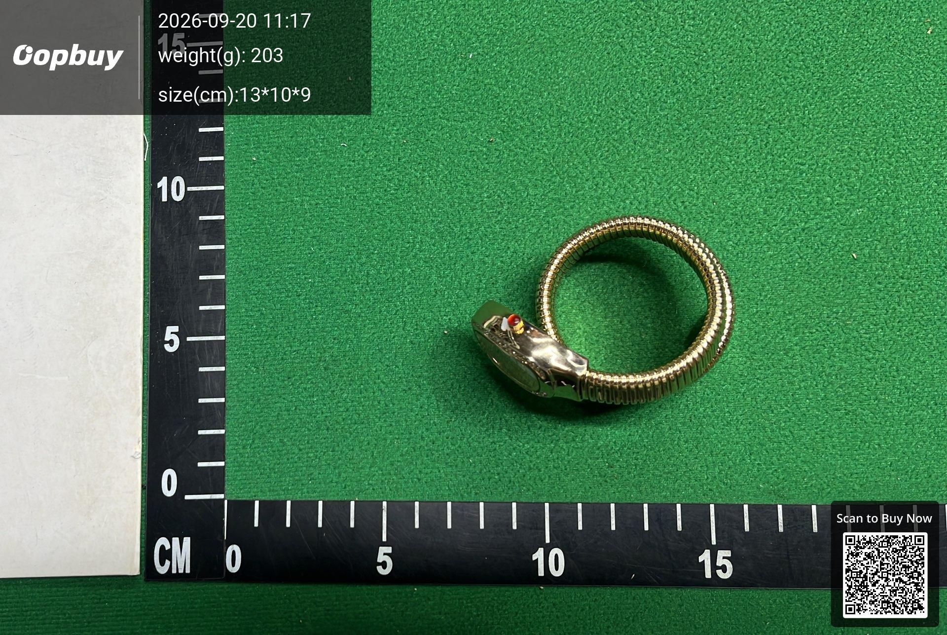 Foto QC 8 de Unbranded Snake-shaped Double Wrap Quartz Watch
