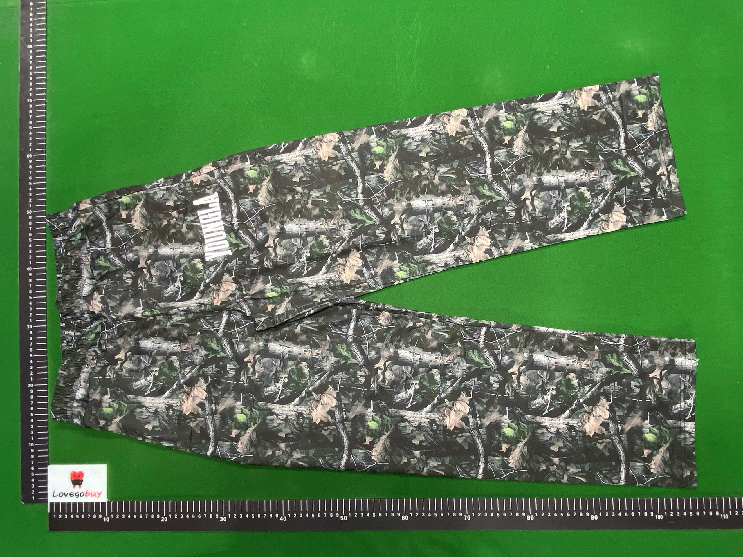 Foto QC 6 de YoungLA 2133 Tree Camo Sweatpants Baggy Dark Tree Camo