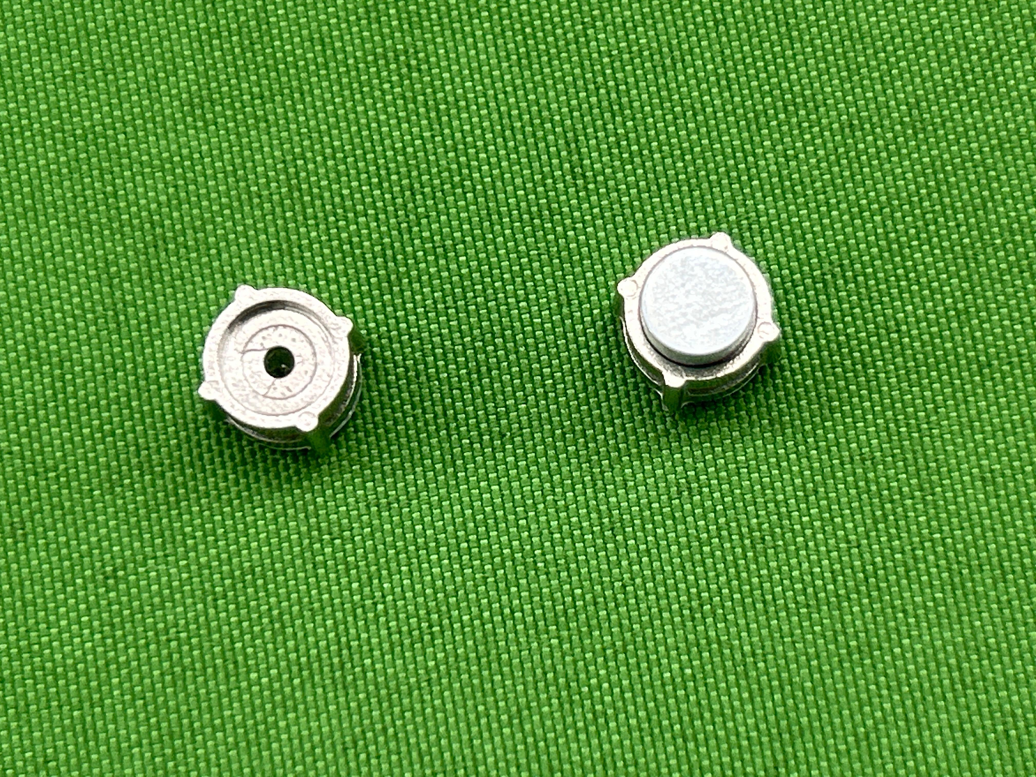 Foto QC 5 de Other Magnetic Earrings Titanium Steel Zircon Black