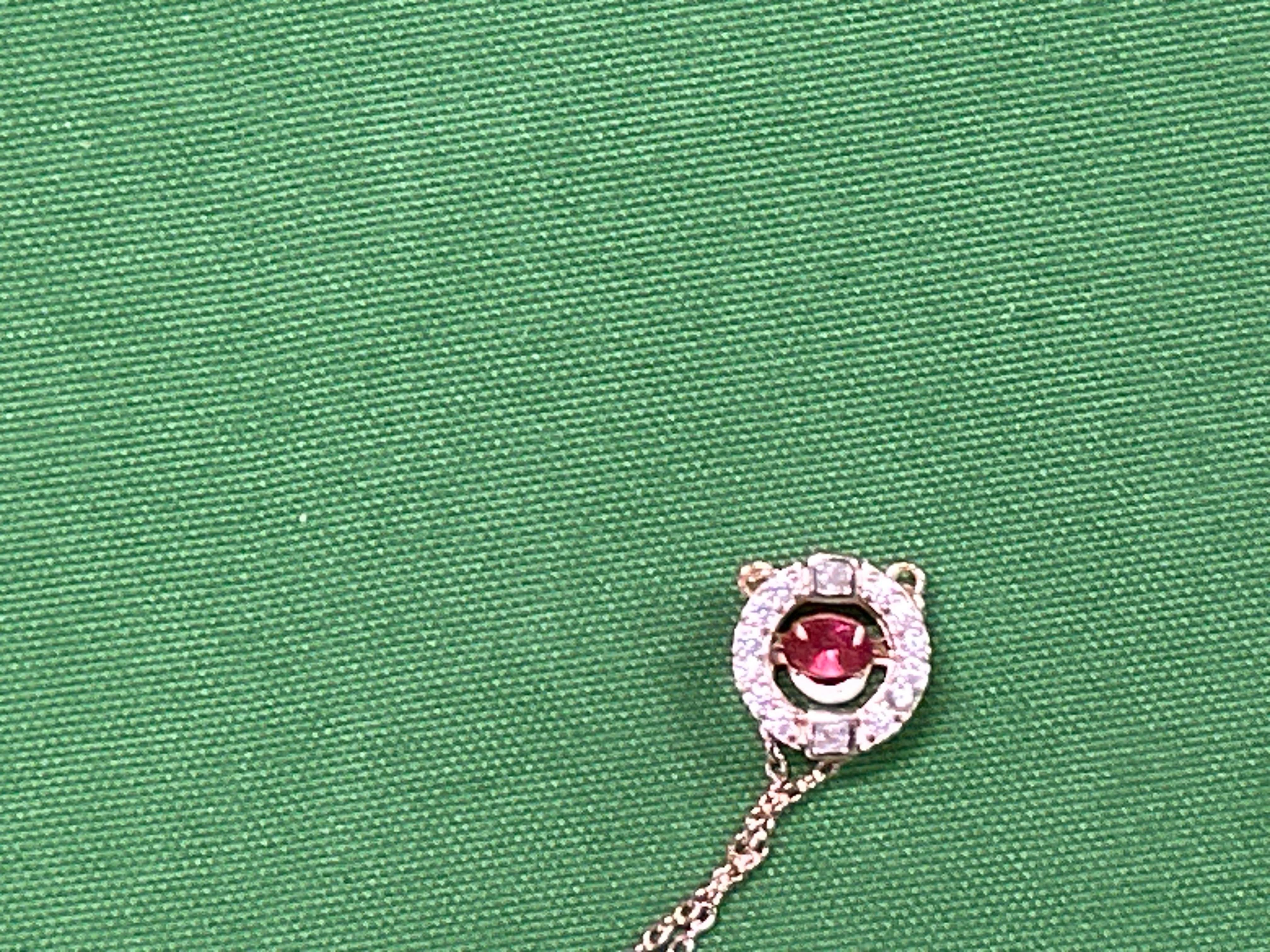 Foto QC 2 de Swarovski Iconic Swan Necklace Metal Crystal White
