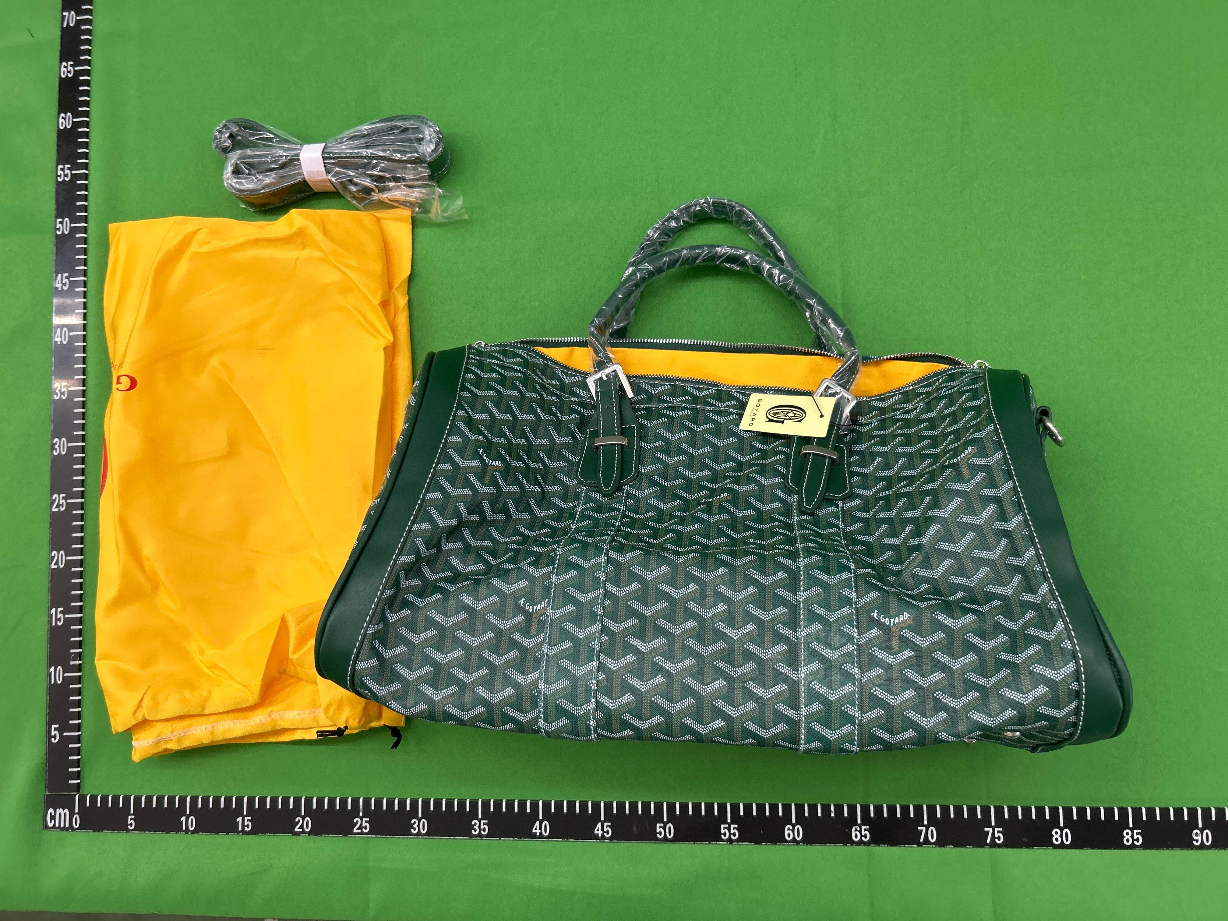 Foto QC 4 de Goyard Boeing 45 Black Goyardine Canvas