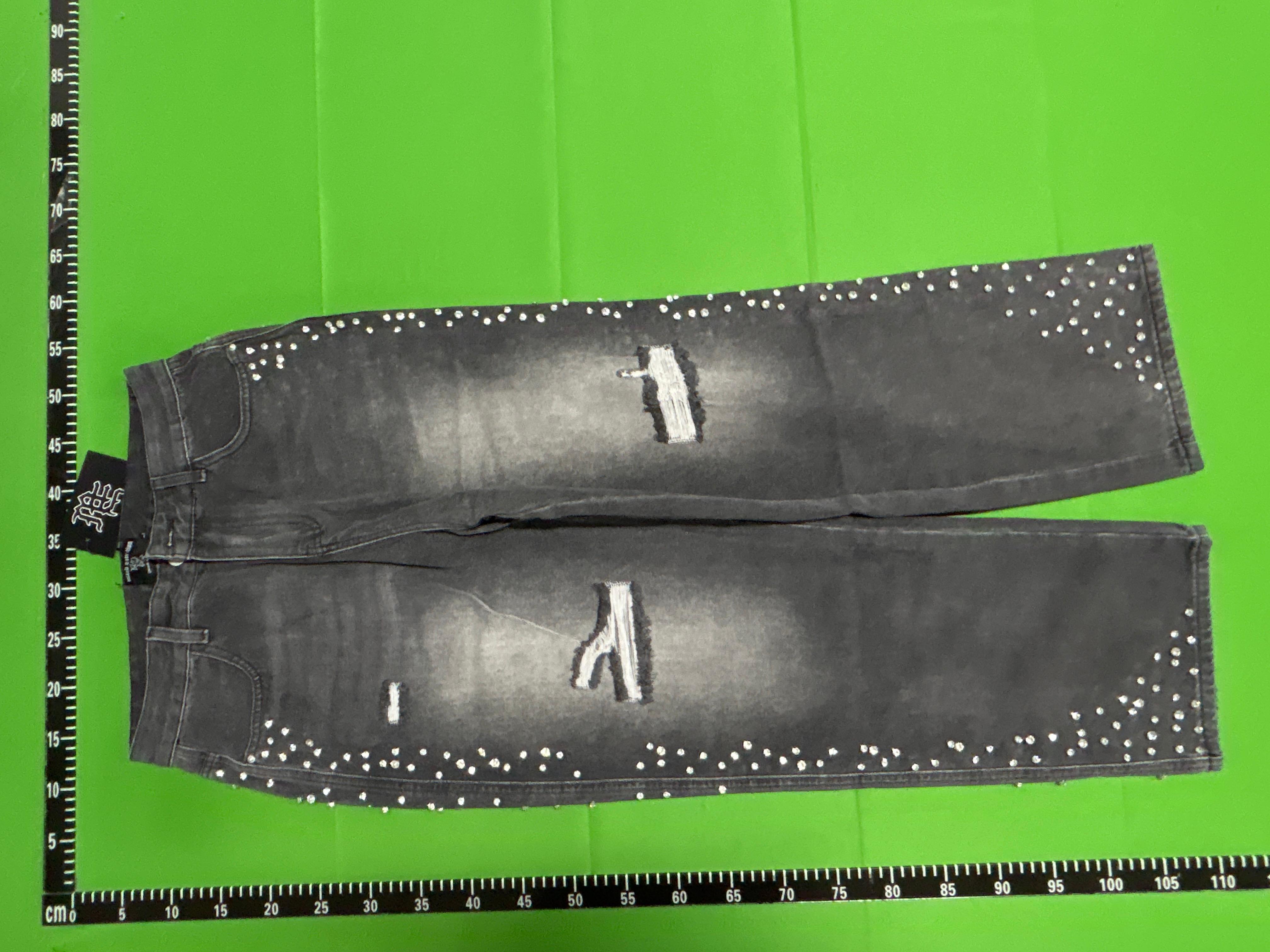 Foto QC 3 de Mixed Emotions Fallen Beauty Zip Up Hoodie Jacket Rhinestone Angel Black