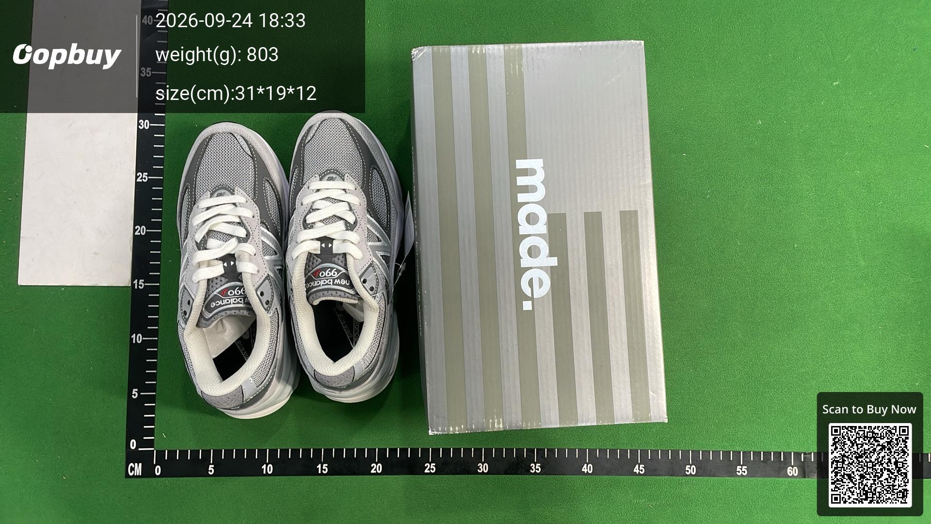 Foto QC 1 de New Balance 990v3 Made in USA Teddy Santis Tan Orange M990BT3