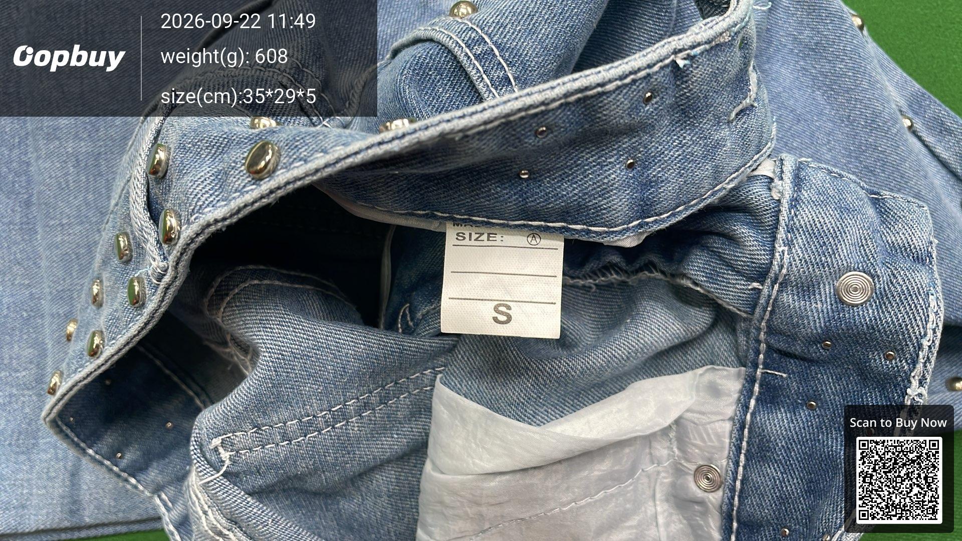Foto QC 8 de one dilemma Mini Skirt Studded Denim Black