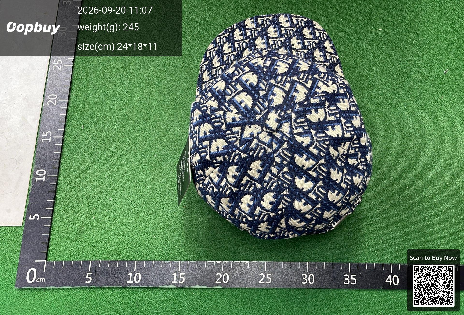 Foto QC 5 de Dior Oblique Cap Pink