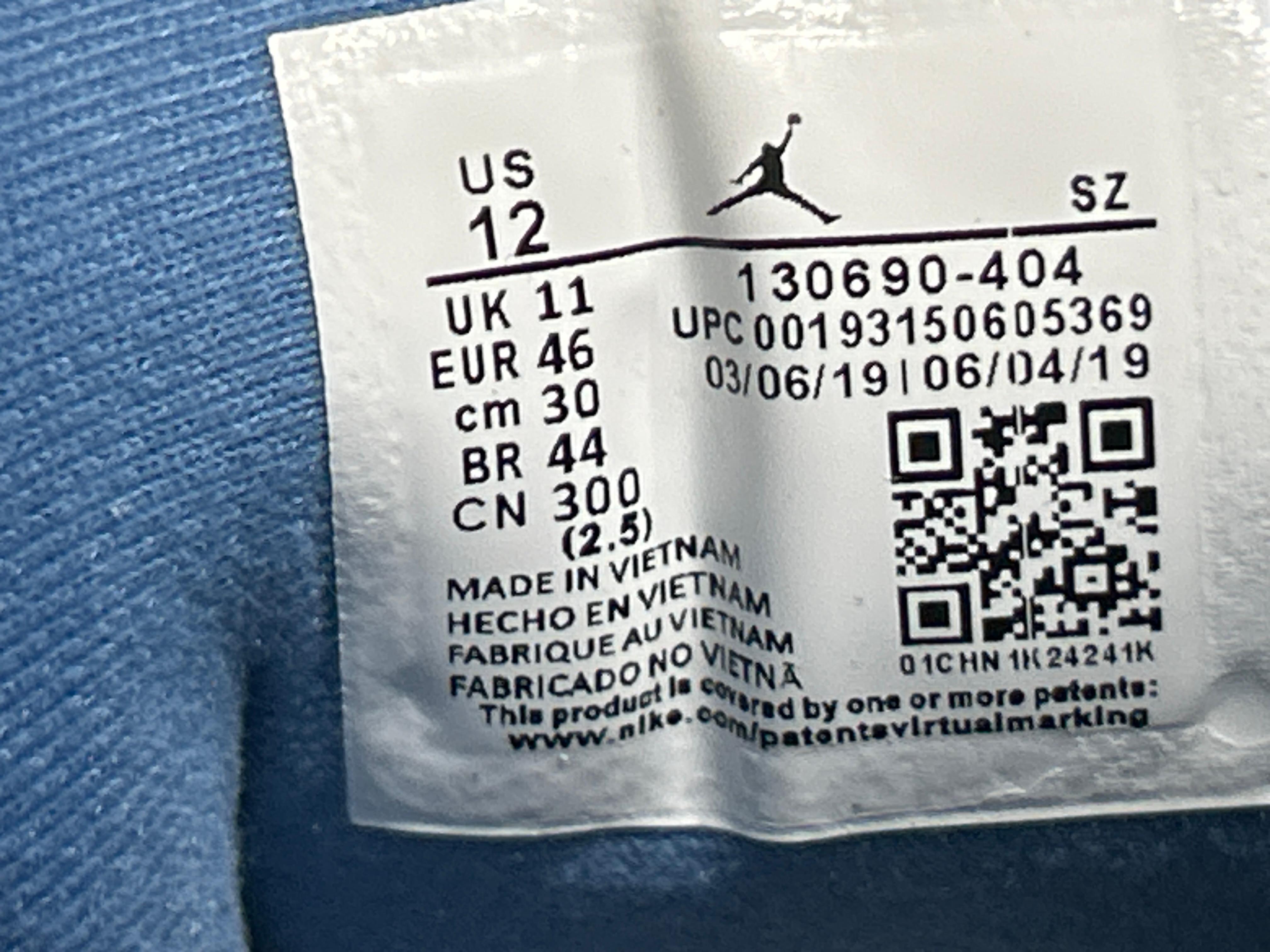 Foto QC 7 de Jordan 12 Retro Gamma Blue 130690-027