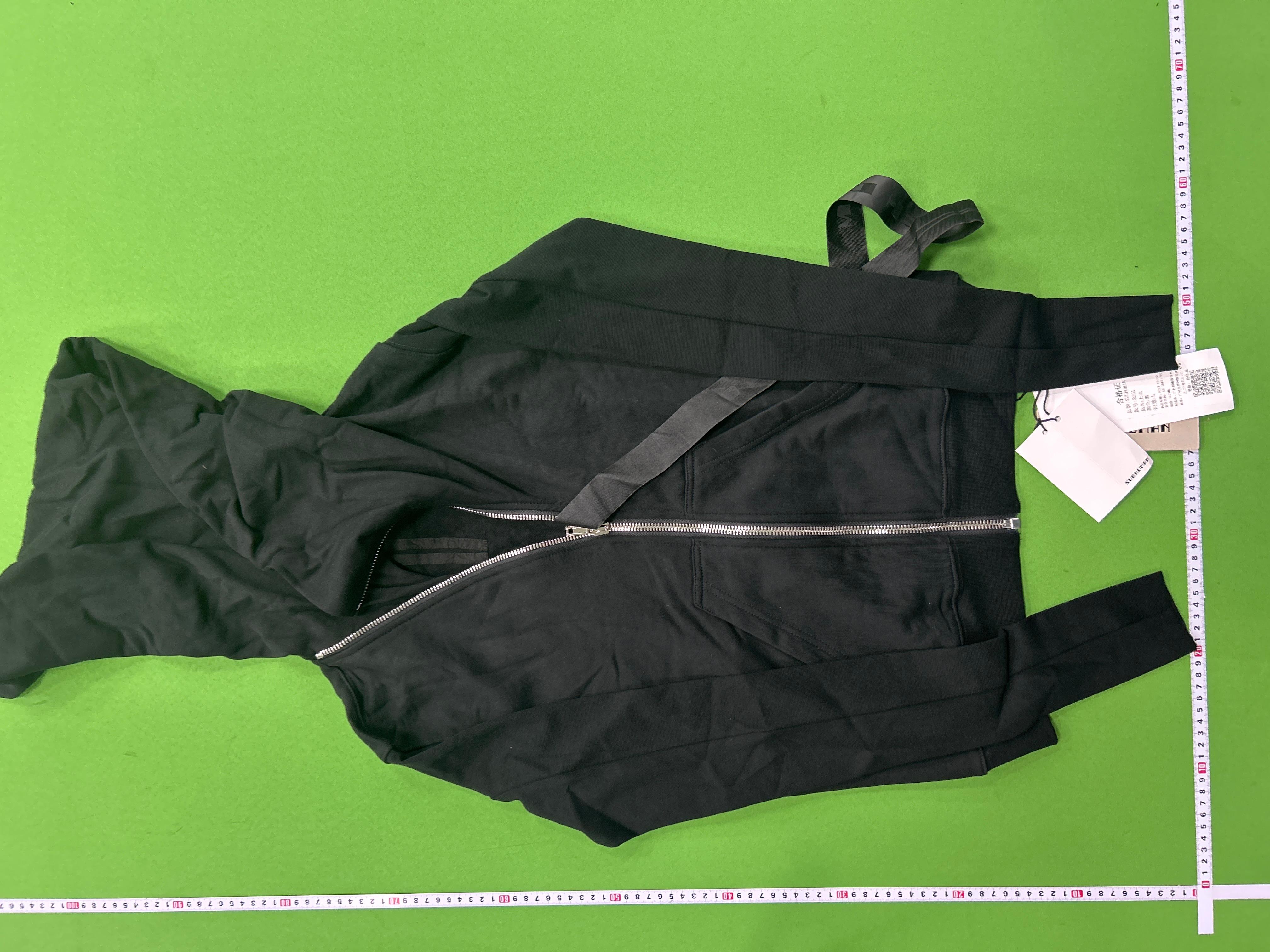 Foto QC 2 de Rick Owens Mountain Zip Sweater Black