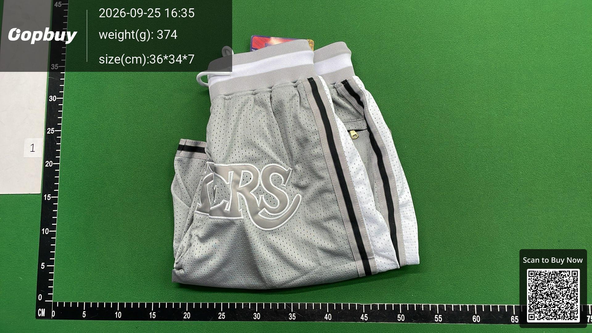 Foto QC 8 de NBA Los Angeles Lakers Year of the Tiger Basketball Shorts Mesh Purple Teal