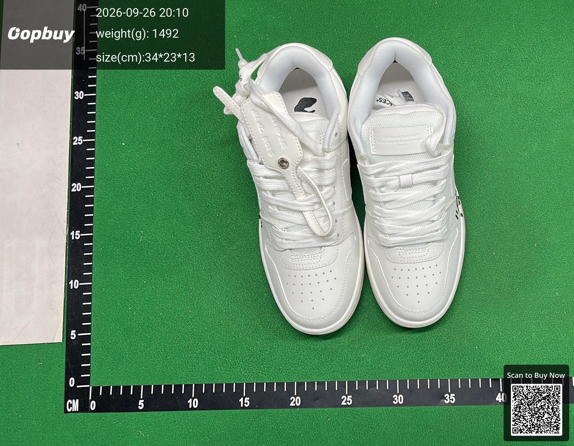 Foto QC 6 de Off-White Out Of Office Leather Sneakers Black White