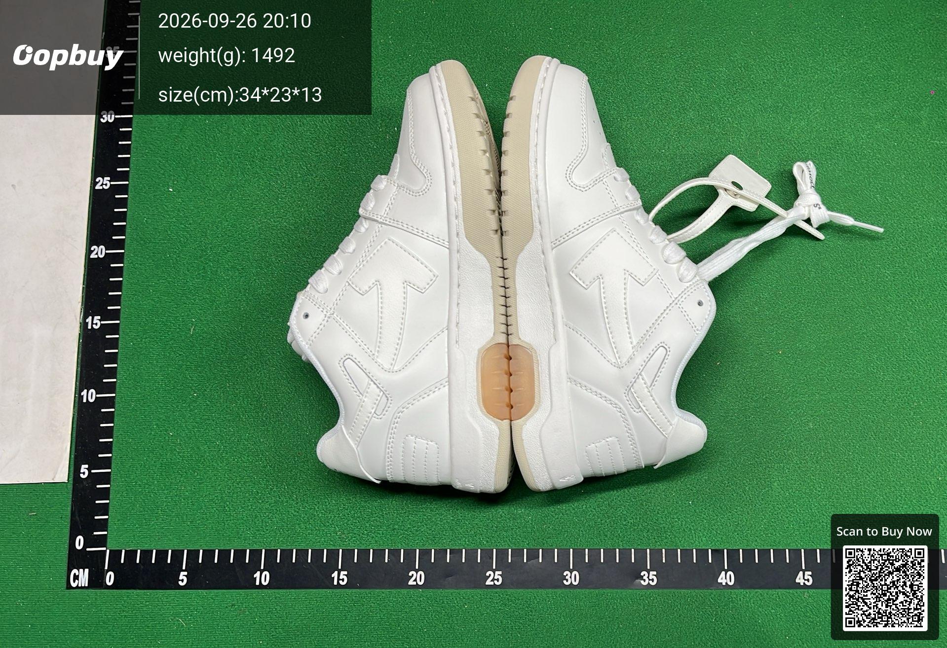 Foto QC 4 de Off-White Out Of Office Leather Sneakers Black White