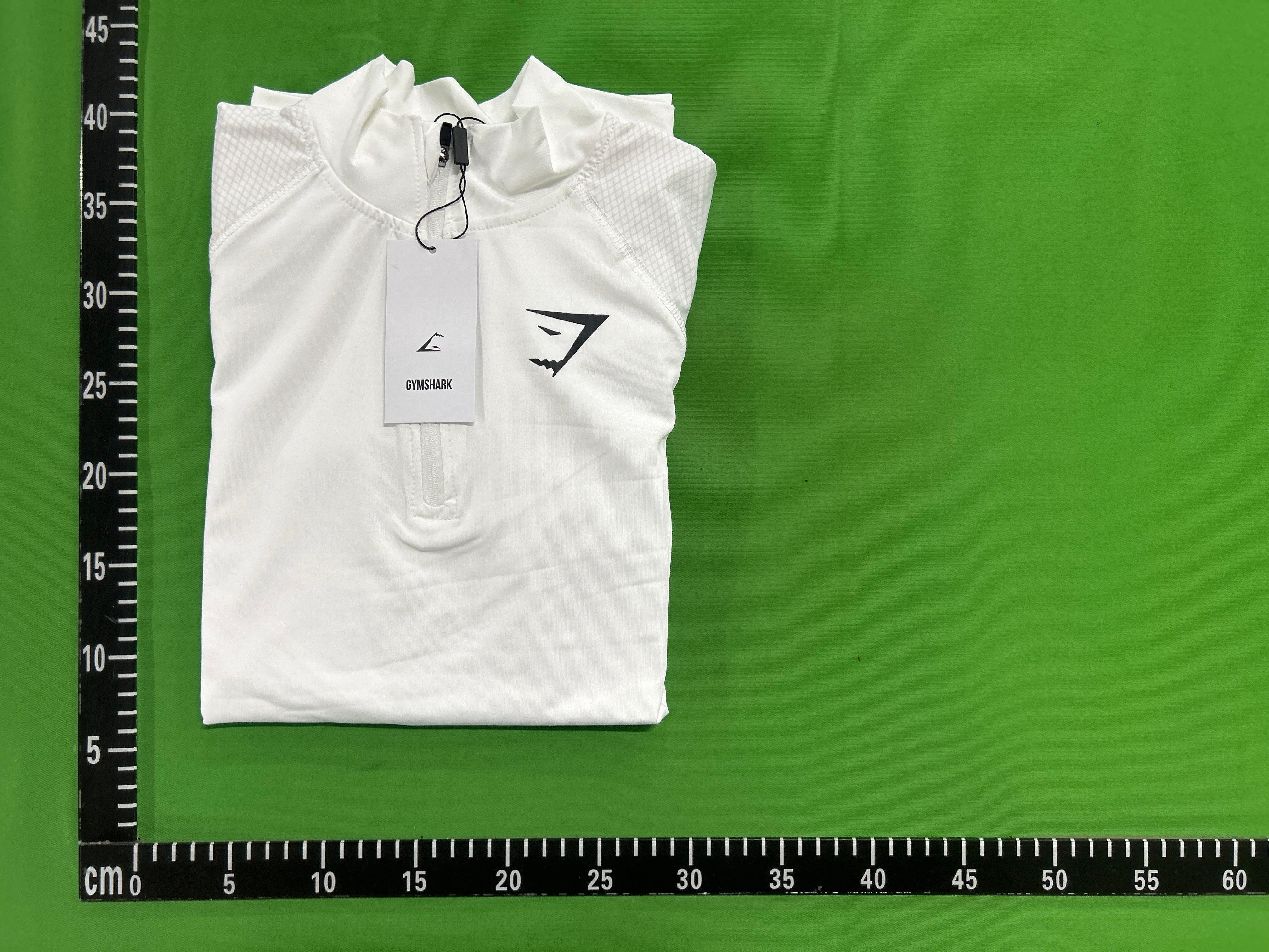 Foto QC 1 de Gymshark Vital Seamless Shirt 1/4 Zip Light Grey