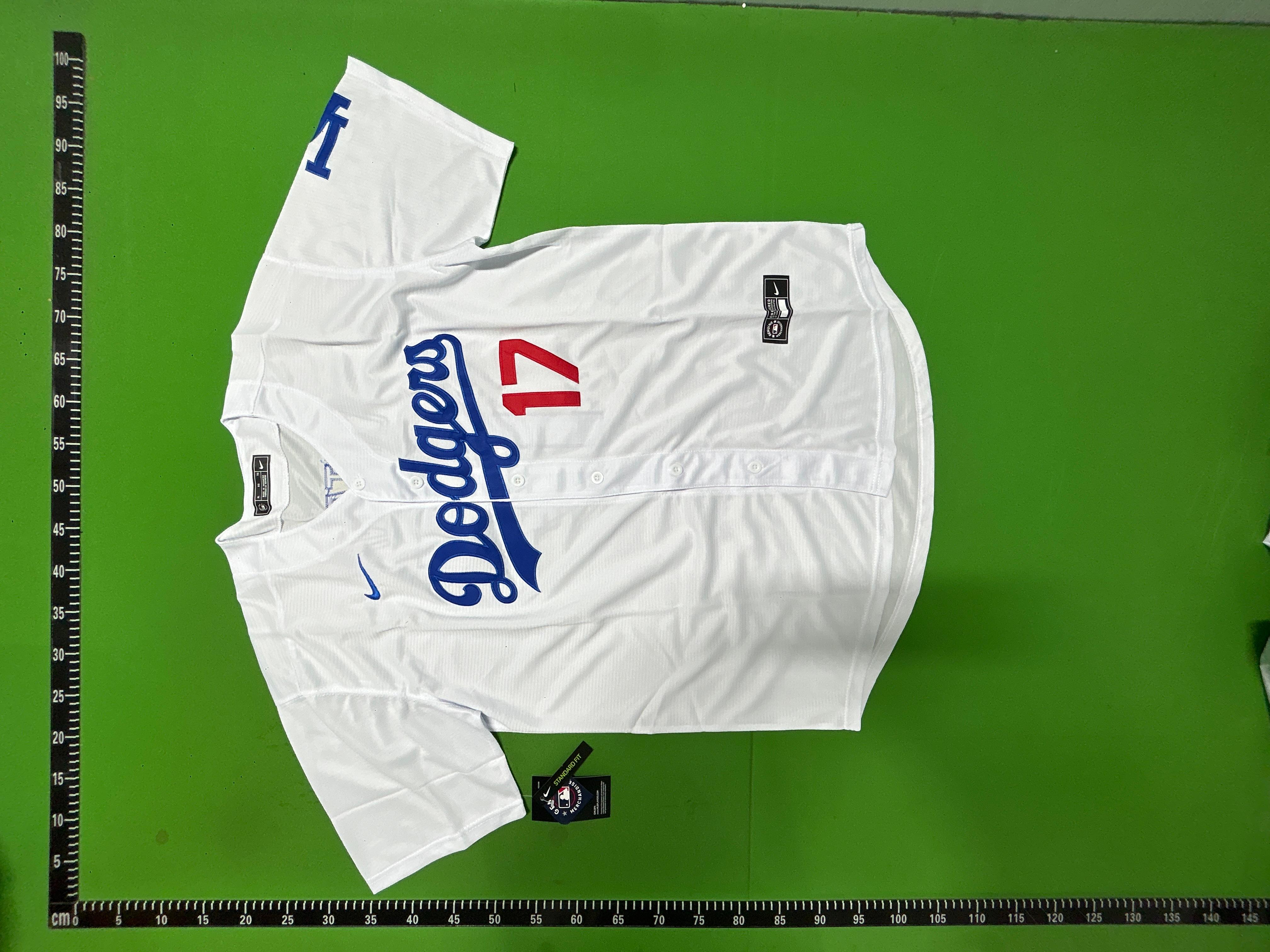 Foto QC 8 de Nike x Los Angeles Dodgers 2024 Home Shohei Ohtani #17 Replica Jersey White