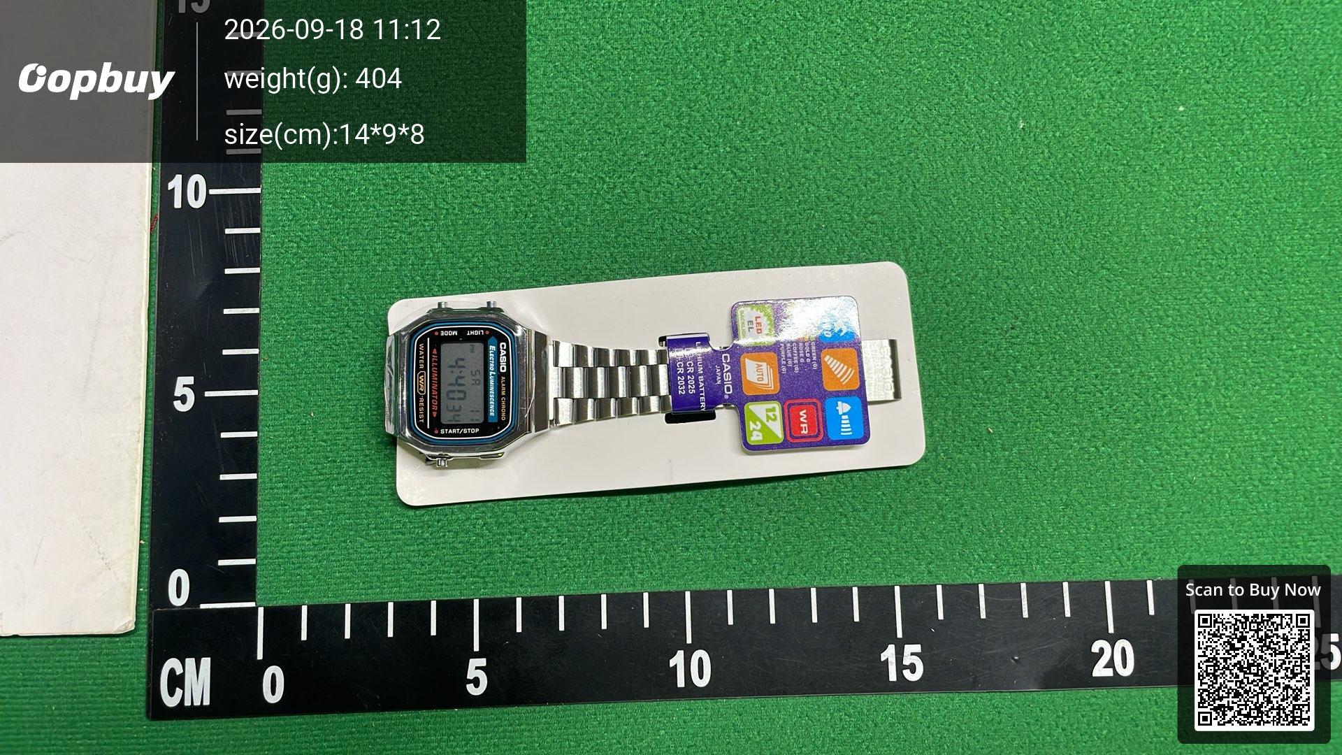 Foto QC 7 de Casio Vintage A158WA-1