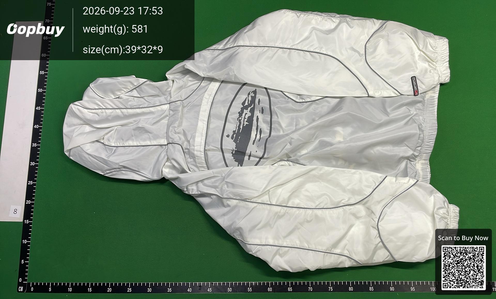 Foto QC 7 de Corteiz Alcatraz Windbreaker Jacket Reflective Black