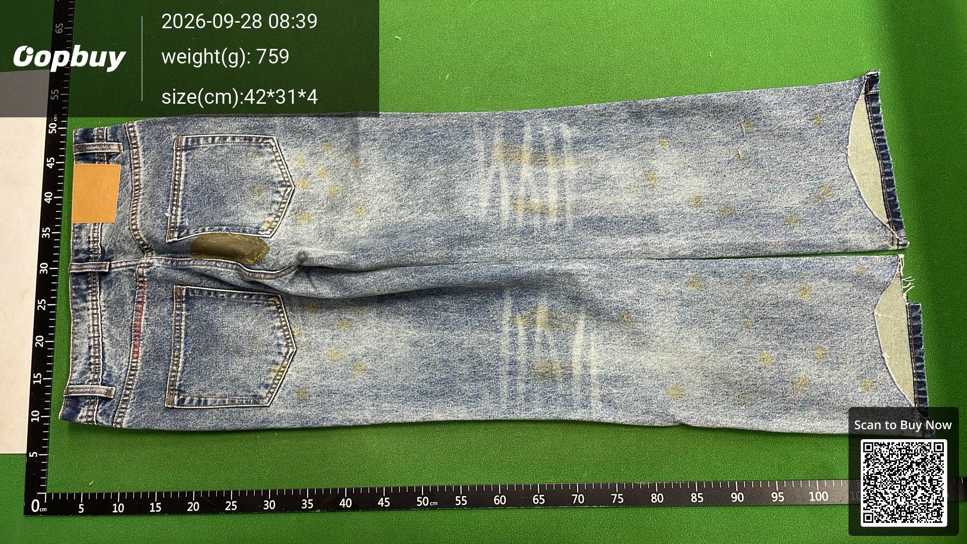 Foto QC 7 de Enfants Riches Déprimés Jeans Distressed Blue