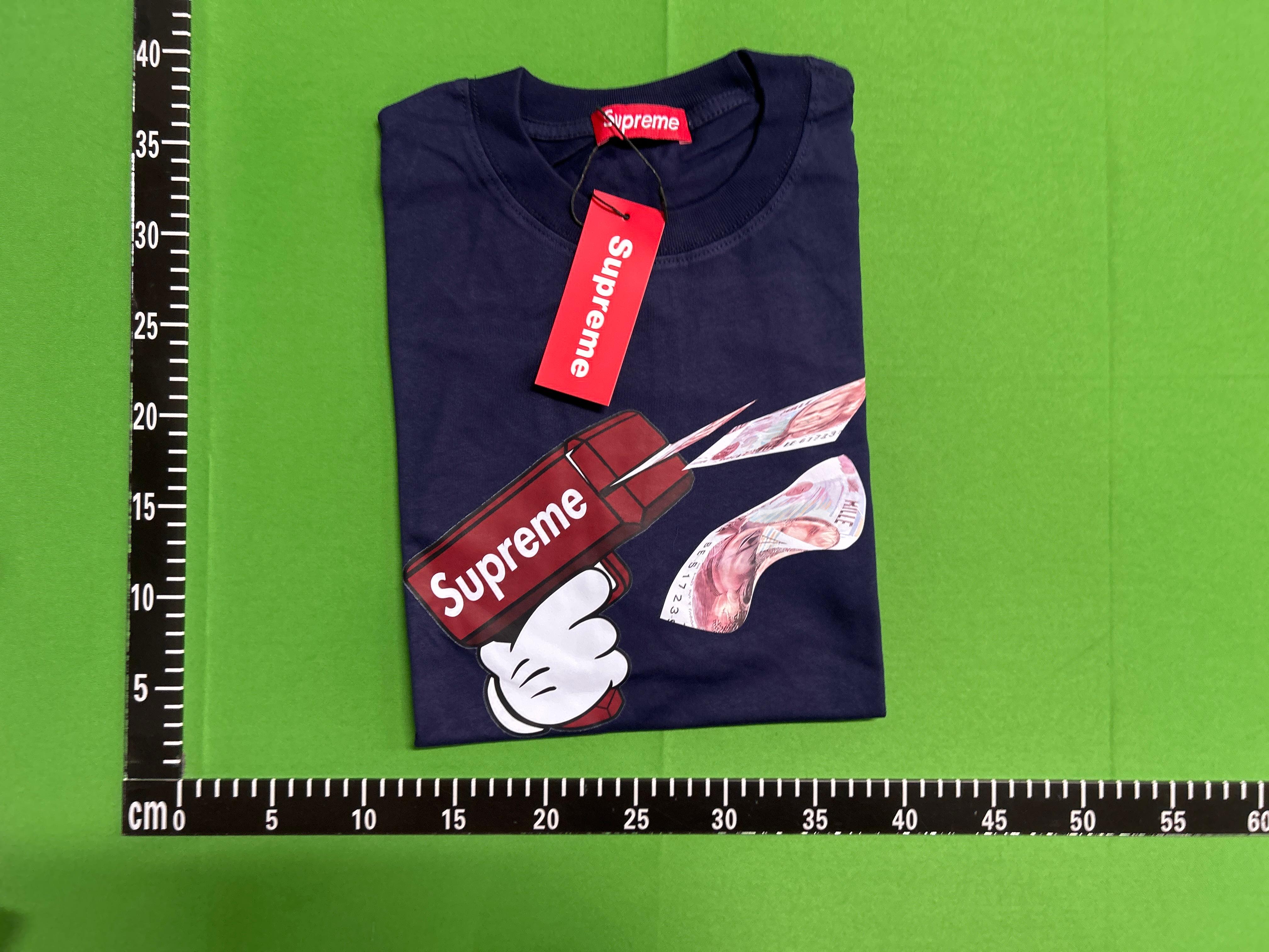 Foto QC 1 de Supreme Margaret Keane Teardrop Tee Navy
