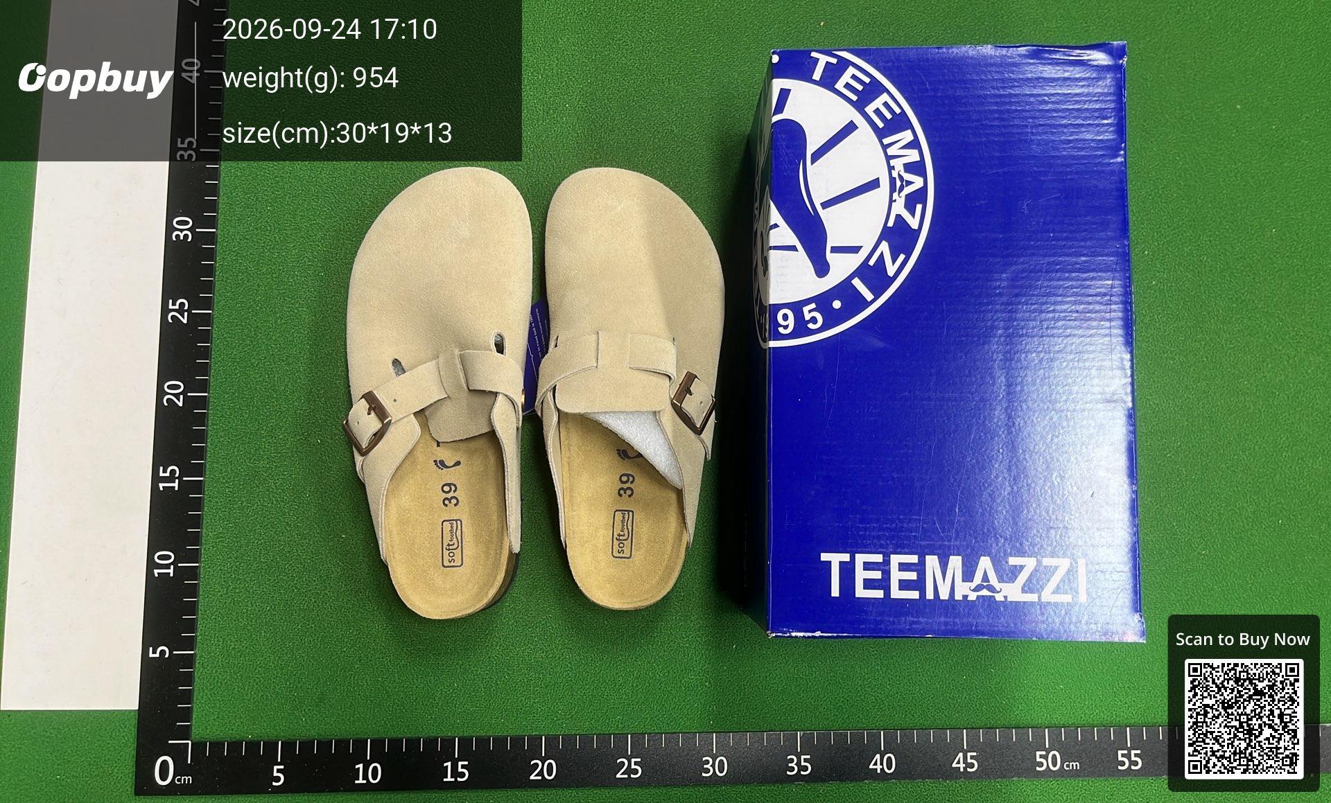 Foto QC 1 de Birkenstock Boston Suede Soft Footbed Taupe