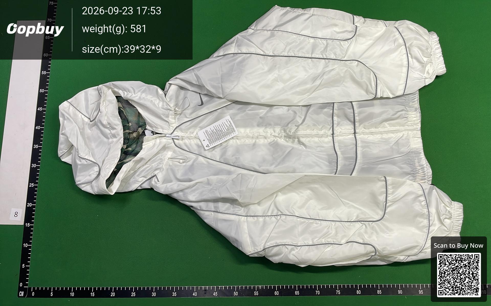 Foto QC 6 de Corteiz Alcatraz Windbreaker Jacket Reflective Black