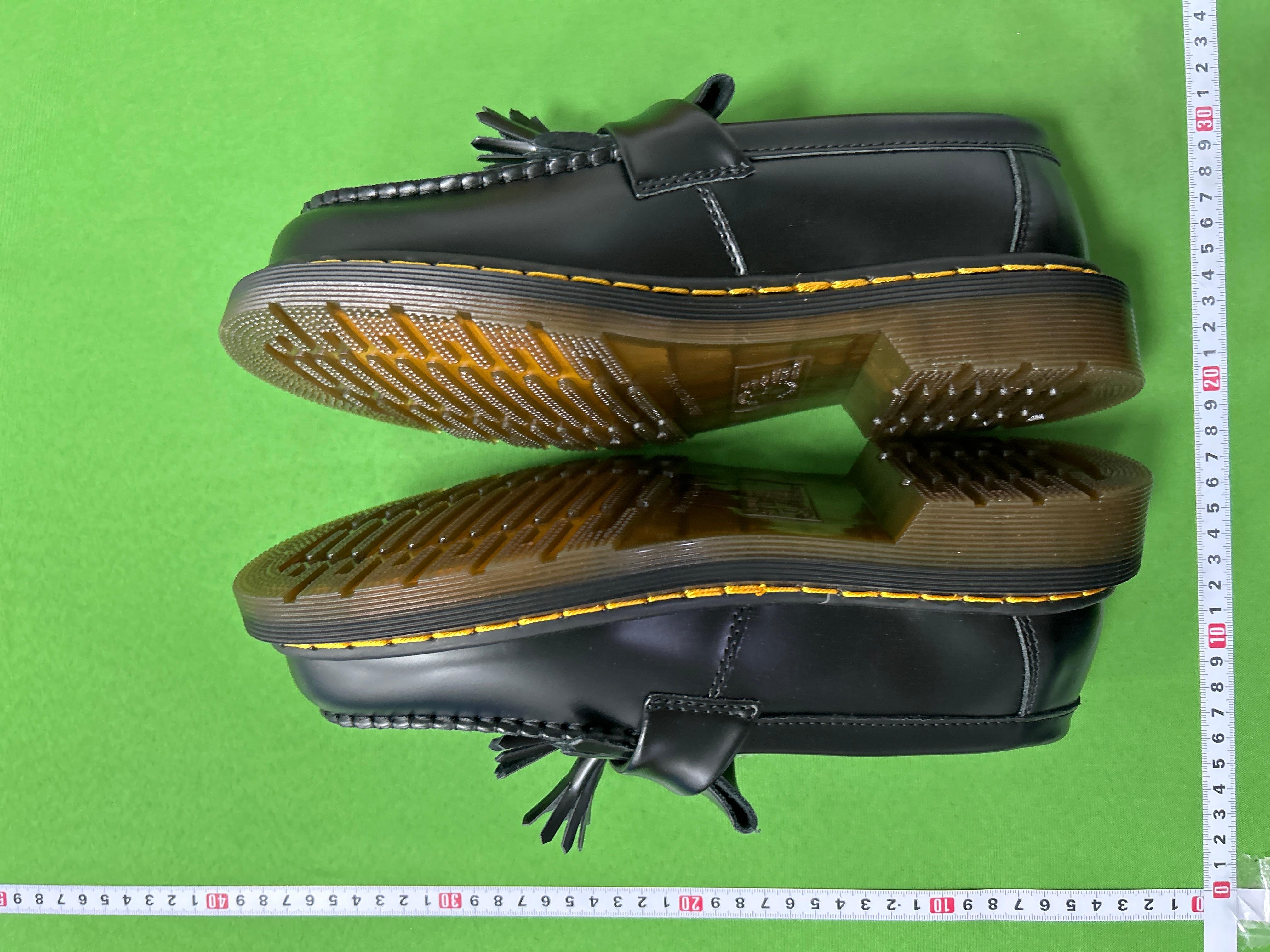 Foto QC 2 de Dr. Martens Adrian Leather Tassel Loafers Yellow Stitching