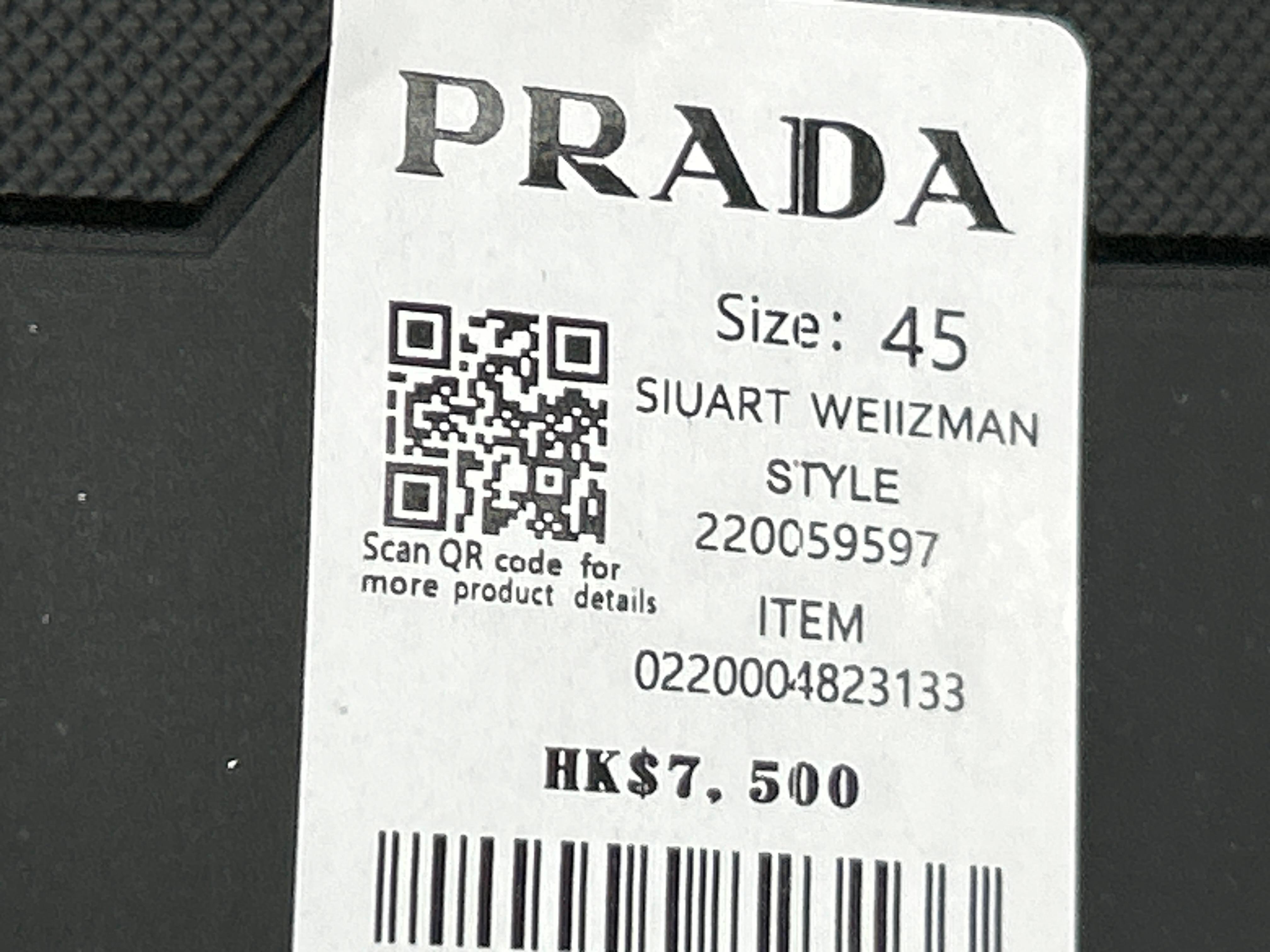 Foto QC 8 de Prada Loafers Brushed Leather Platform Triangle Logo Black
