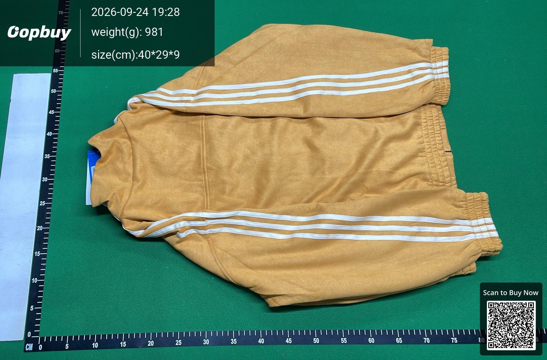 Foto QC 3 de adidas Originals Jacket Suede Tang Suit Frog Buttons Brown