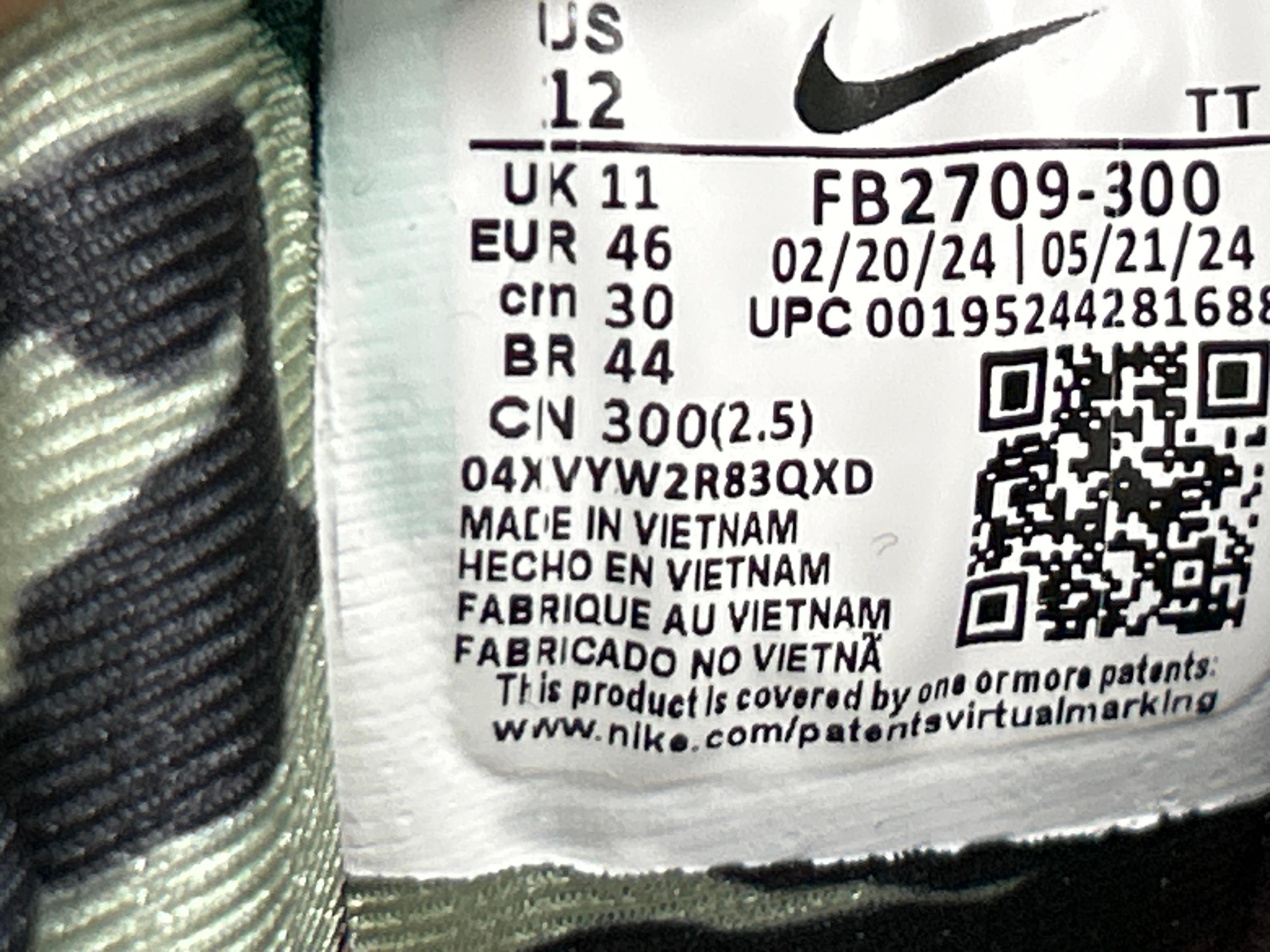 Foto QC 7 de Nike Air Max 95 SP Undefeated Medium Olive IB4523-200