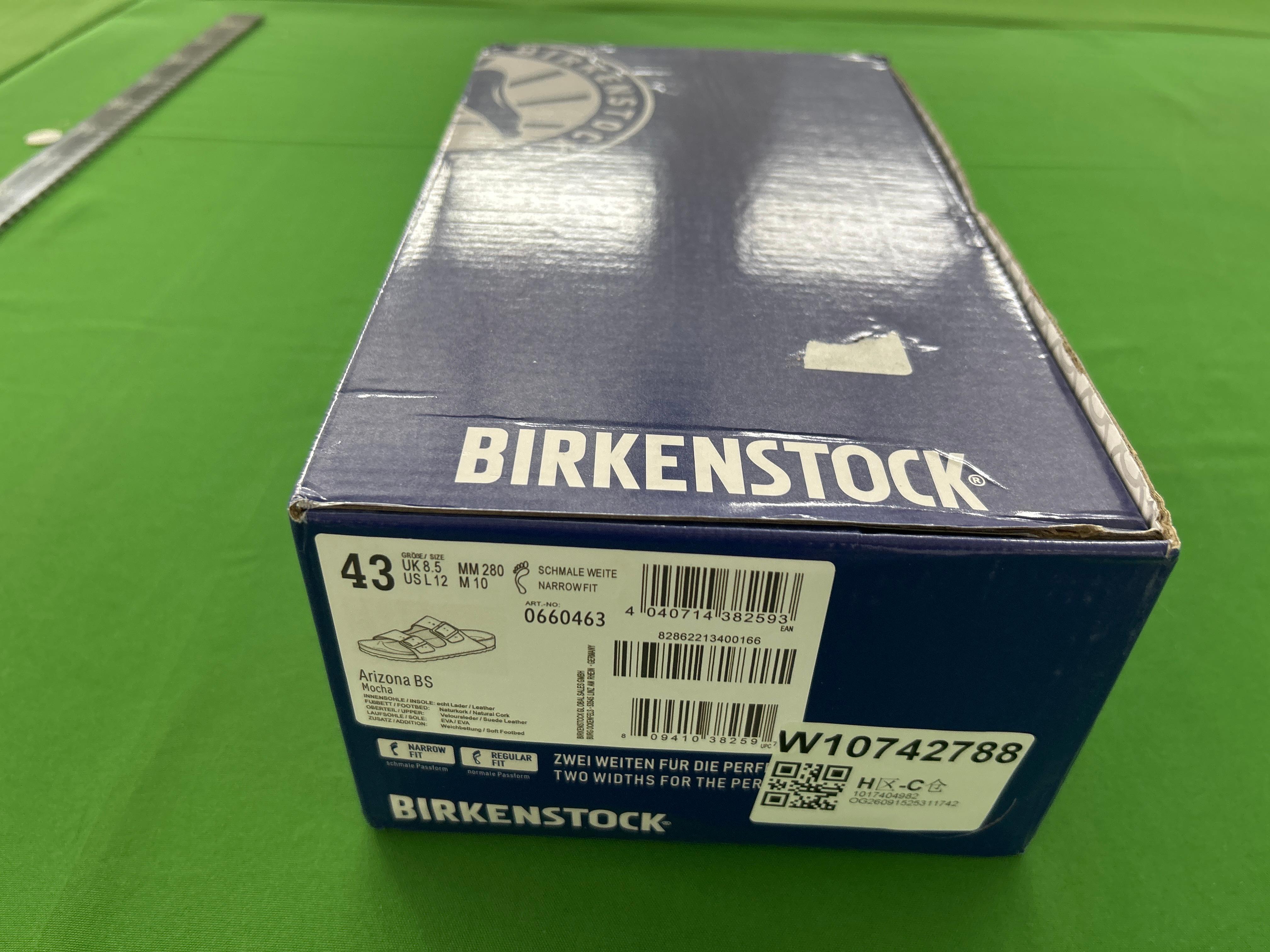 Foto QC 1 de Birkenstock Arizona Shearling Suede Grey