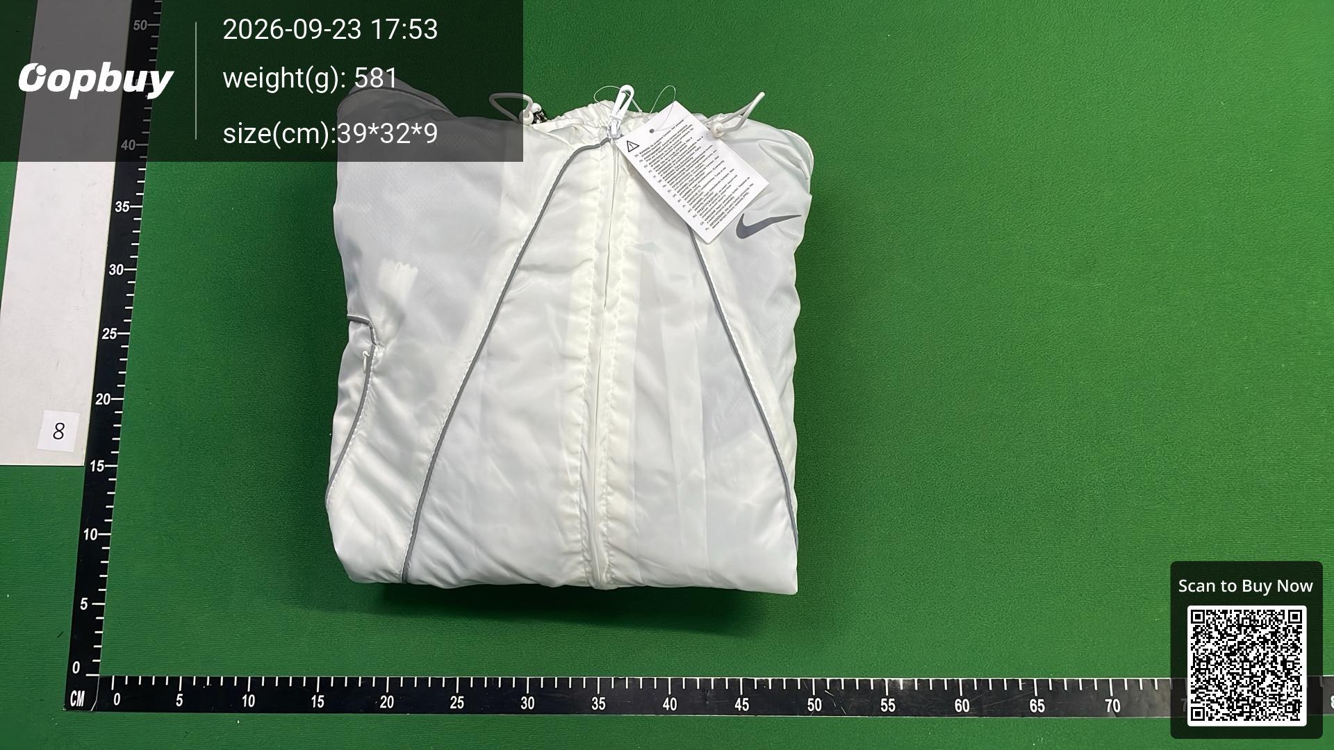 Foto QC 8 de Corteiz Alcatraz Windbreaker Jacket Reflective Black