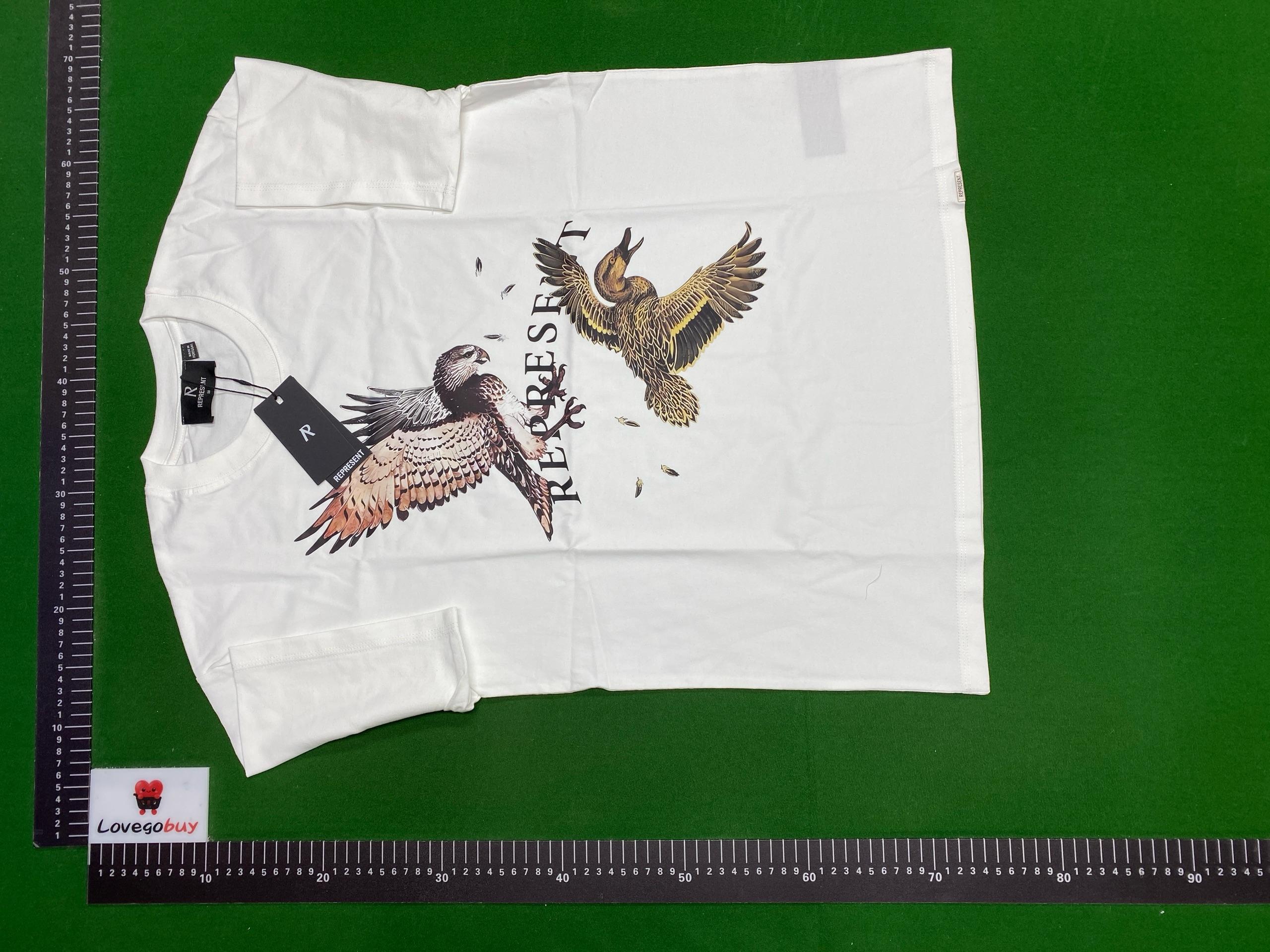 Foto QC 4 de Represent Standing on the Shoulders Pegasus T-shirt Black