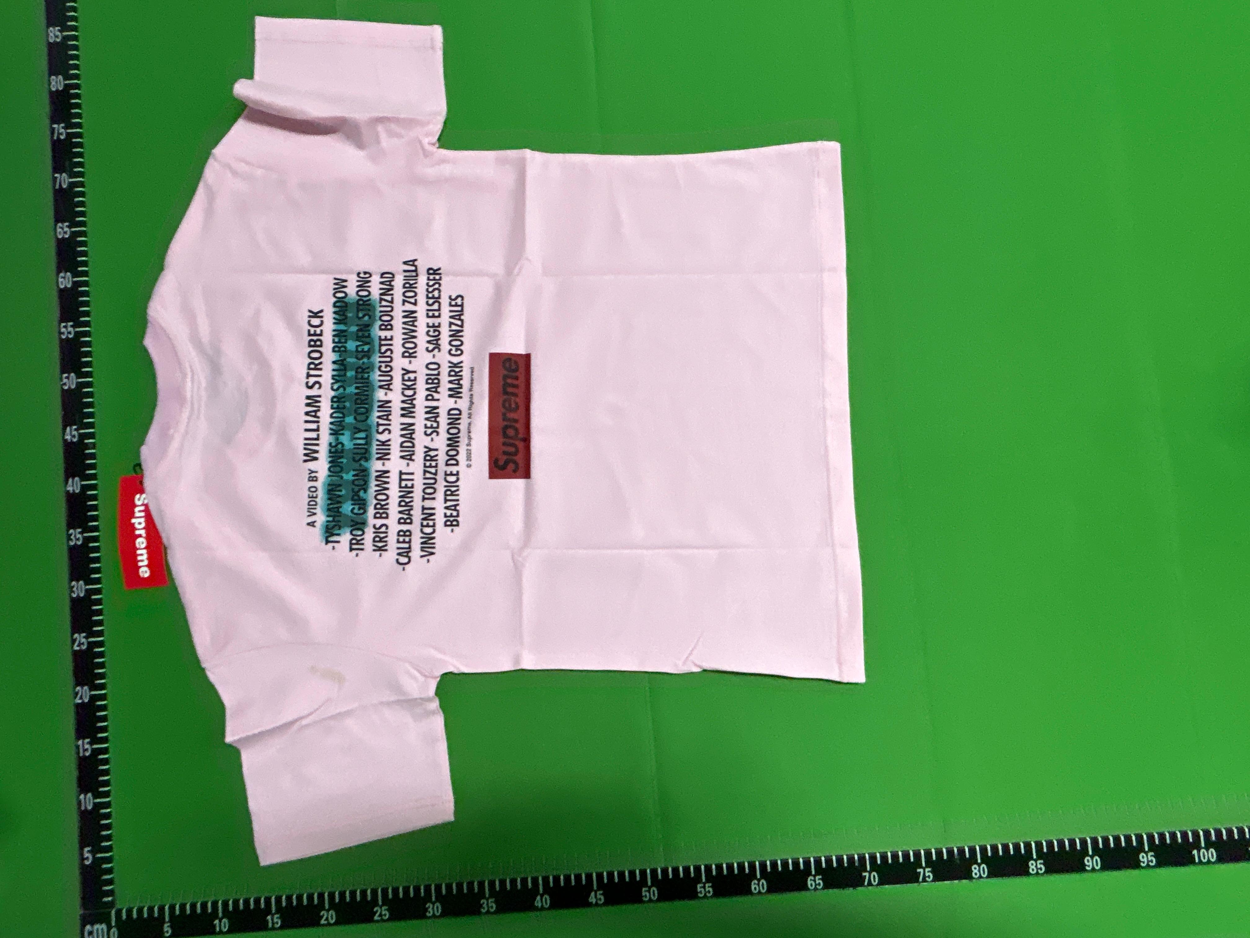 Foto QC 8 de Supreme Margaret Keane Teardrop Tee Navy