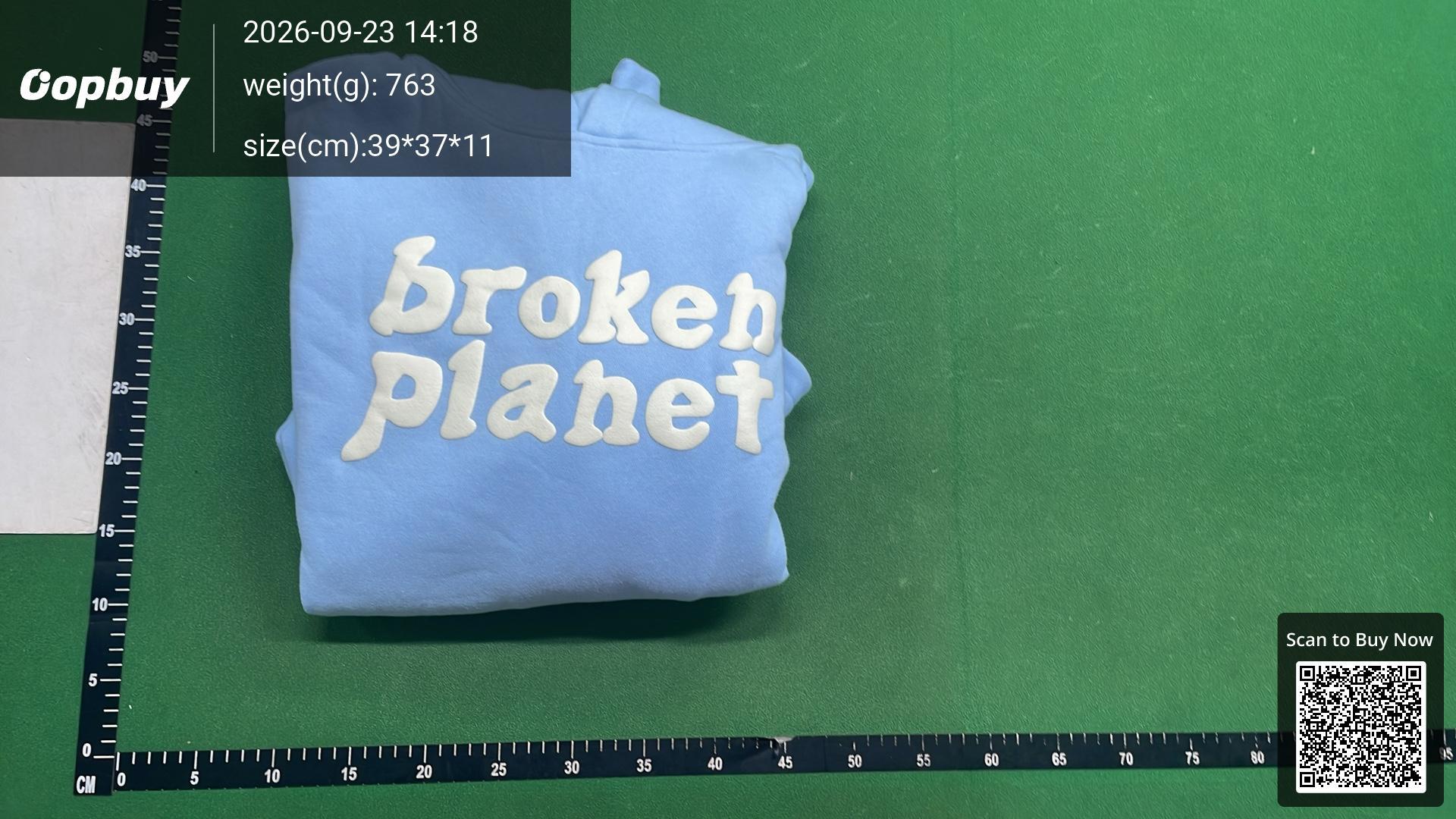 Foto QC 8 de Broken Planet Sweatpants Logo Grey