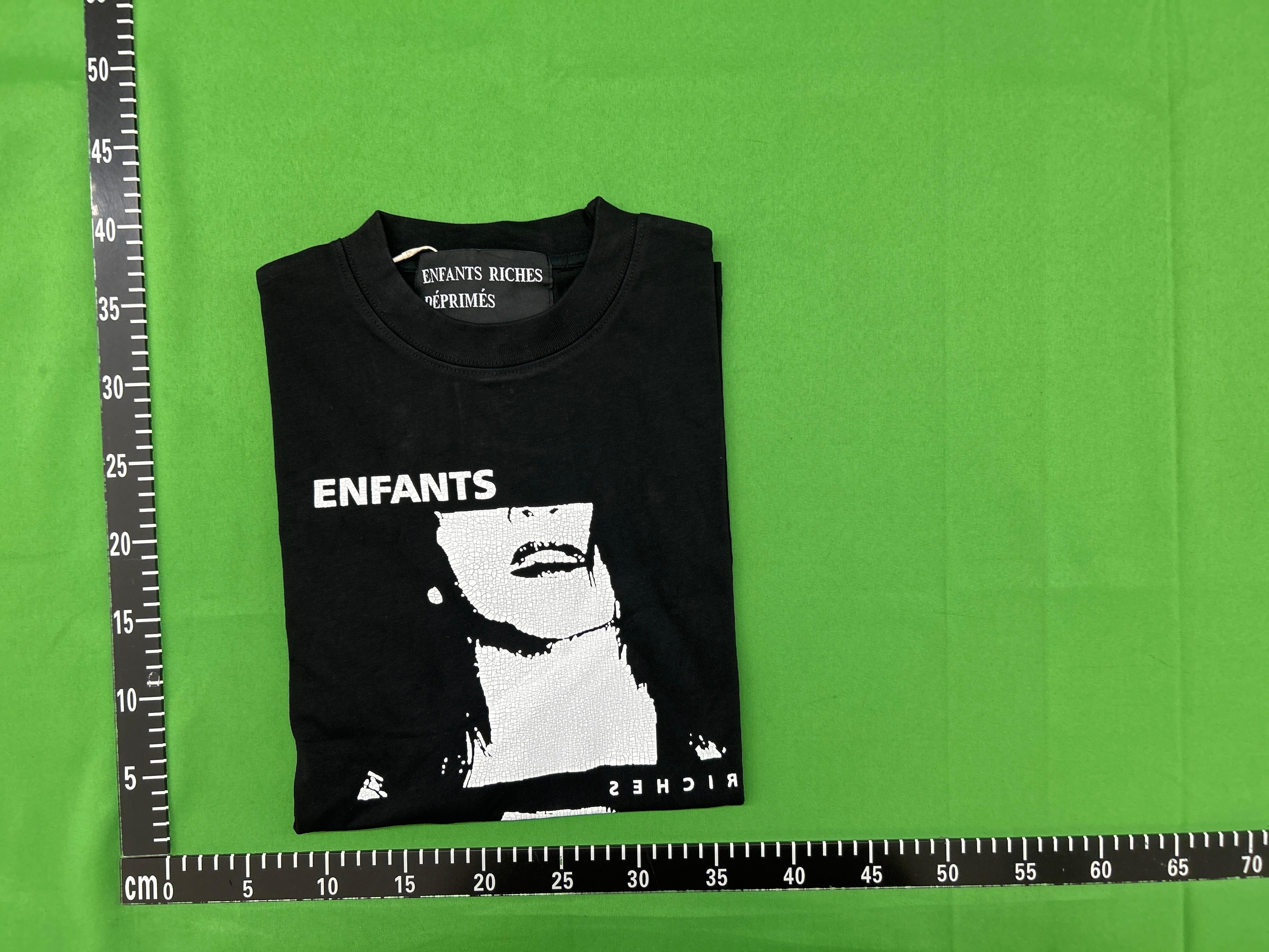 Foto QC 5 de Enfants Riches Déprimés T-shirt Portrait Graphic White