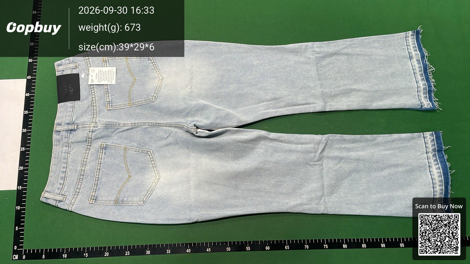 Foto QC 3 de Zara Jeans High Rise Contrast Blue