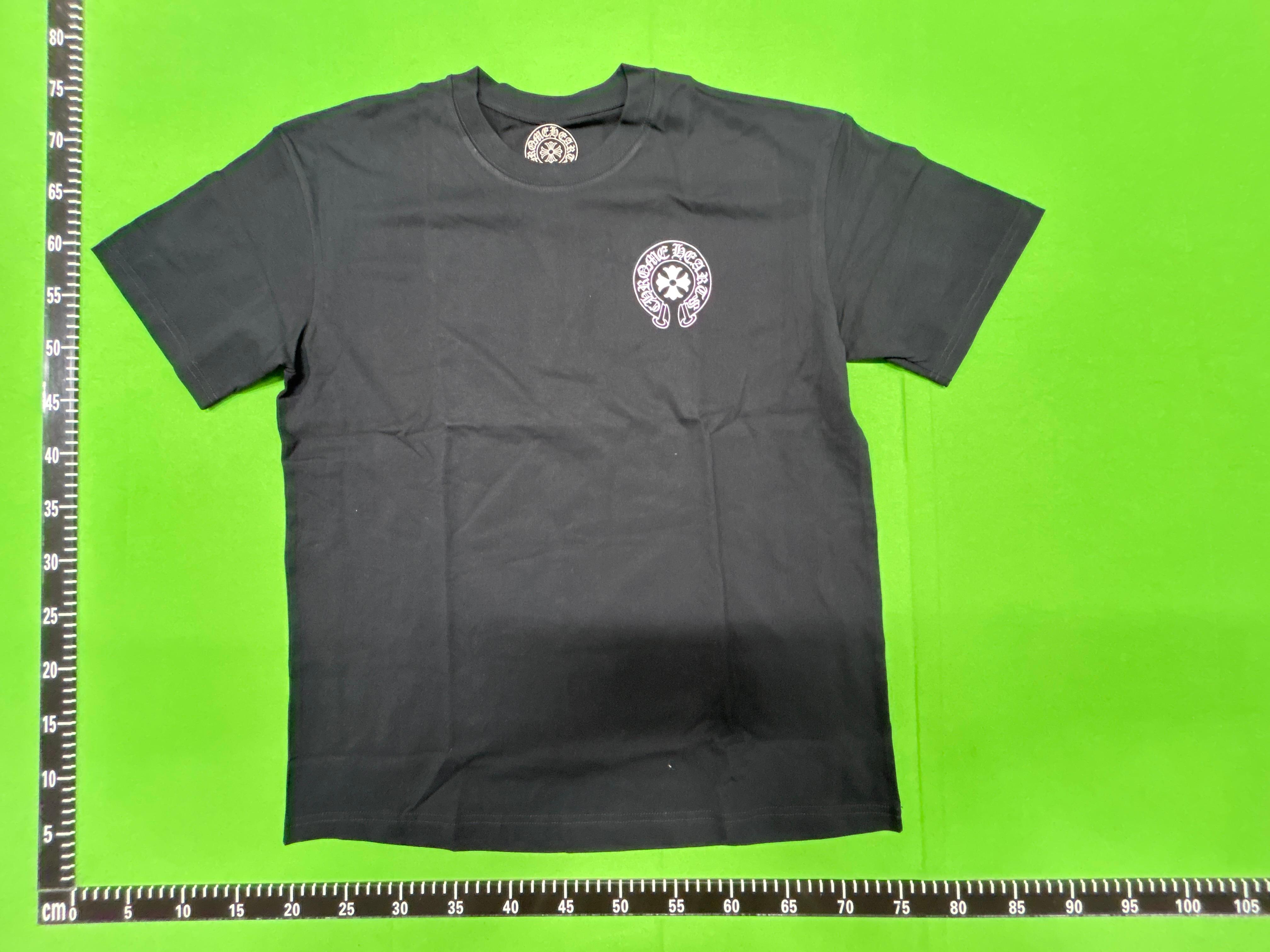Foto QC 3 de Chrome Hearts T-shirt USA Flag Black