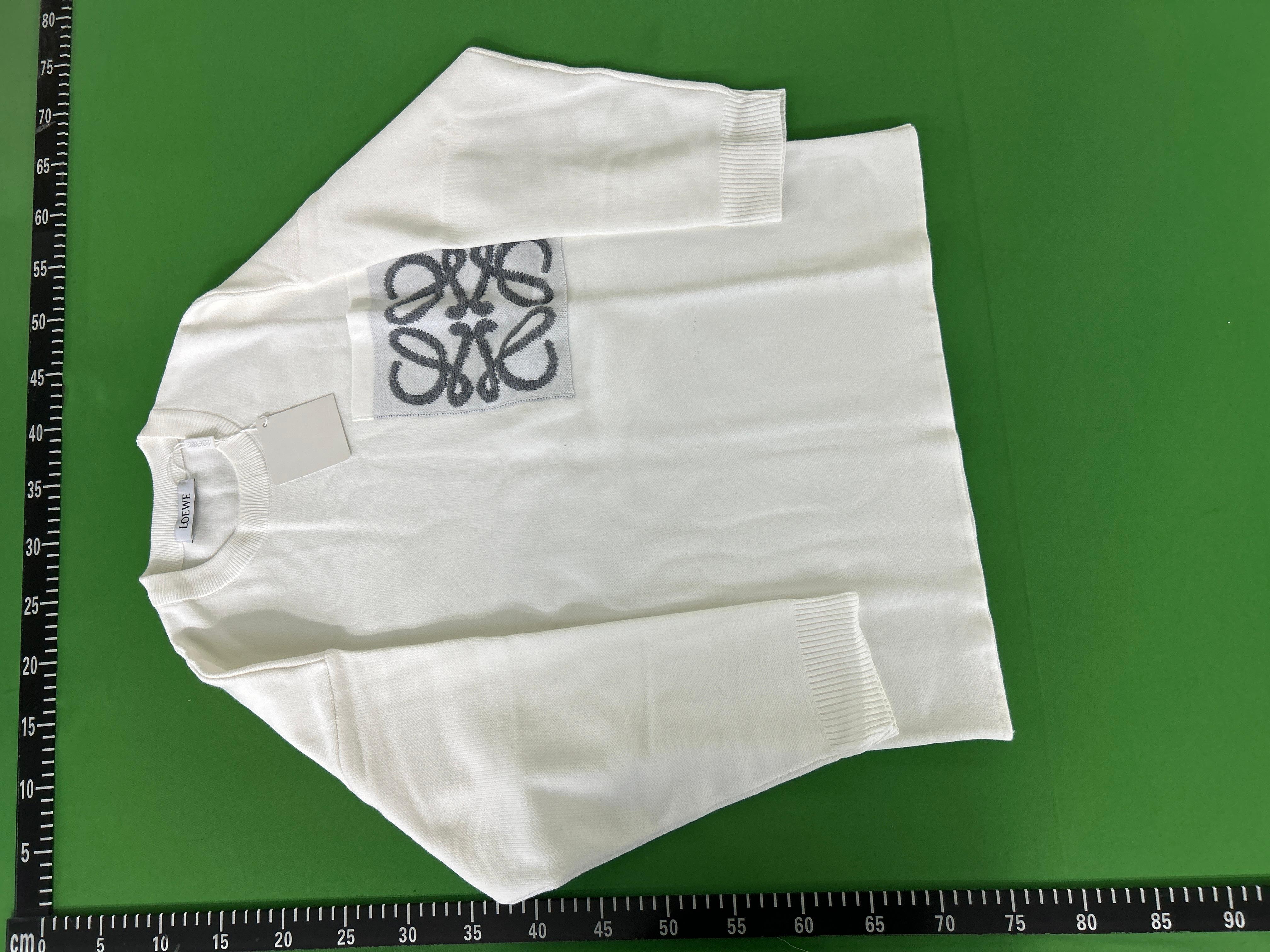 Foto QC 3 de Gucci Crewneck Sweater GG Jacquard White Black