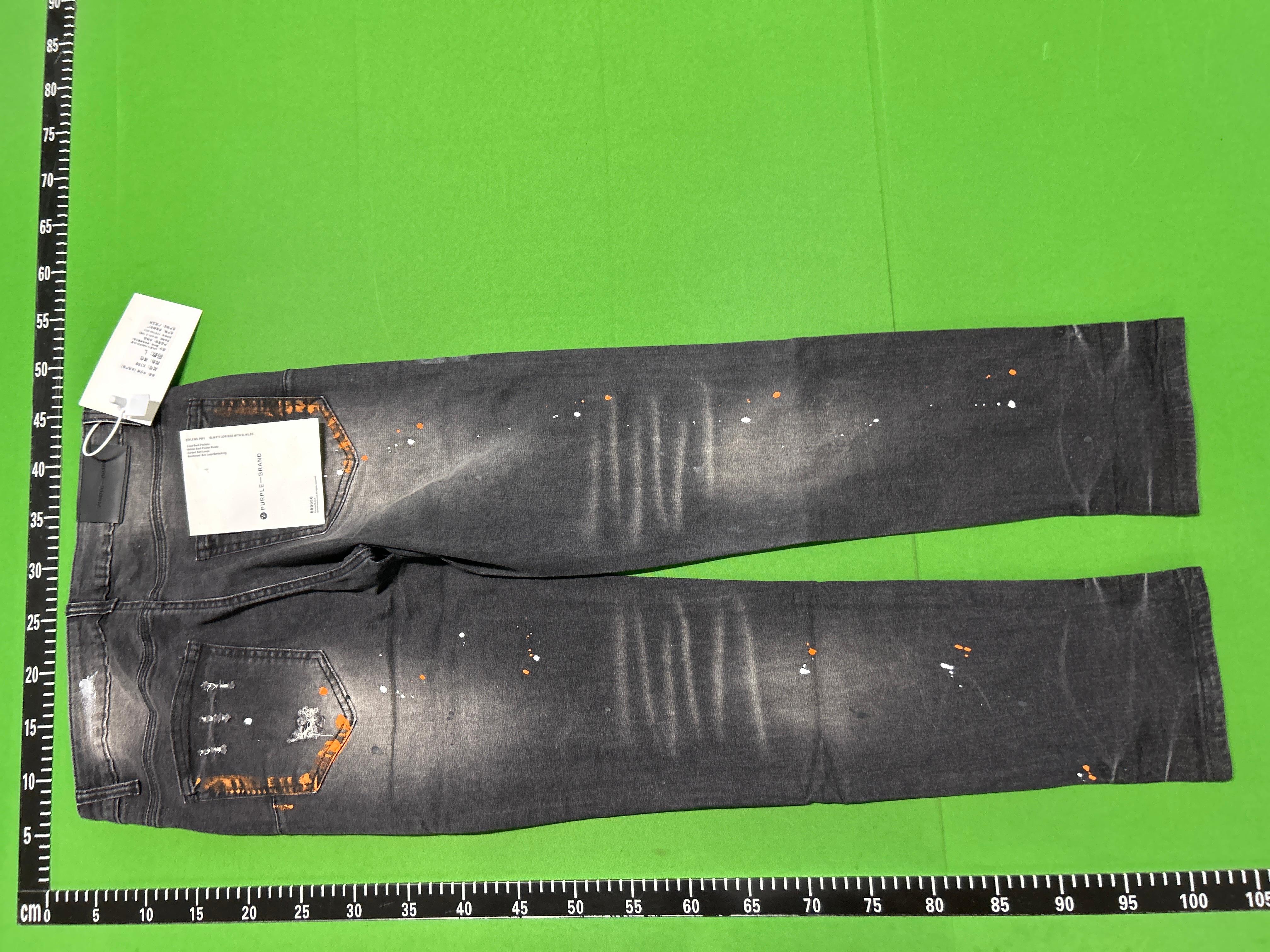 Foto QC 4 de Purple Brand P001 Jeans Paint Splatter Black