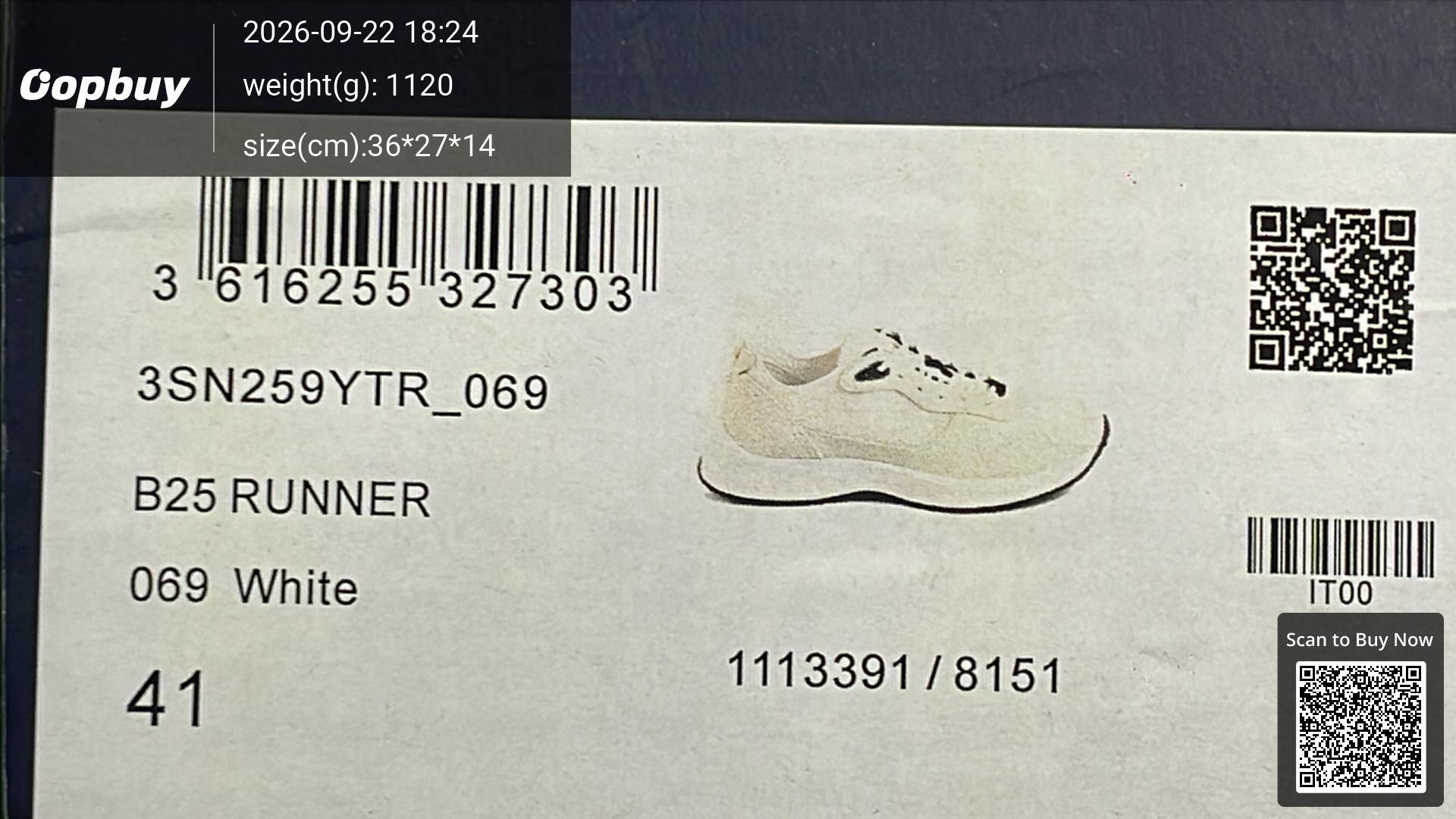 Foto QC 2 de Dior B25 Low Black White Oblique