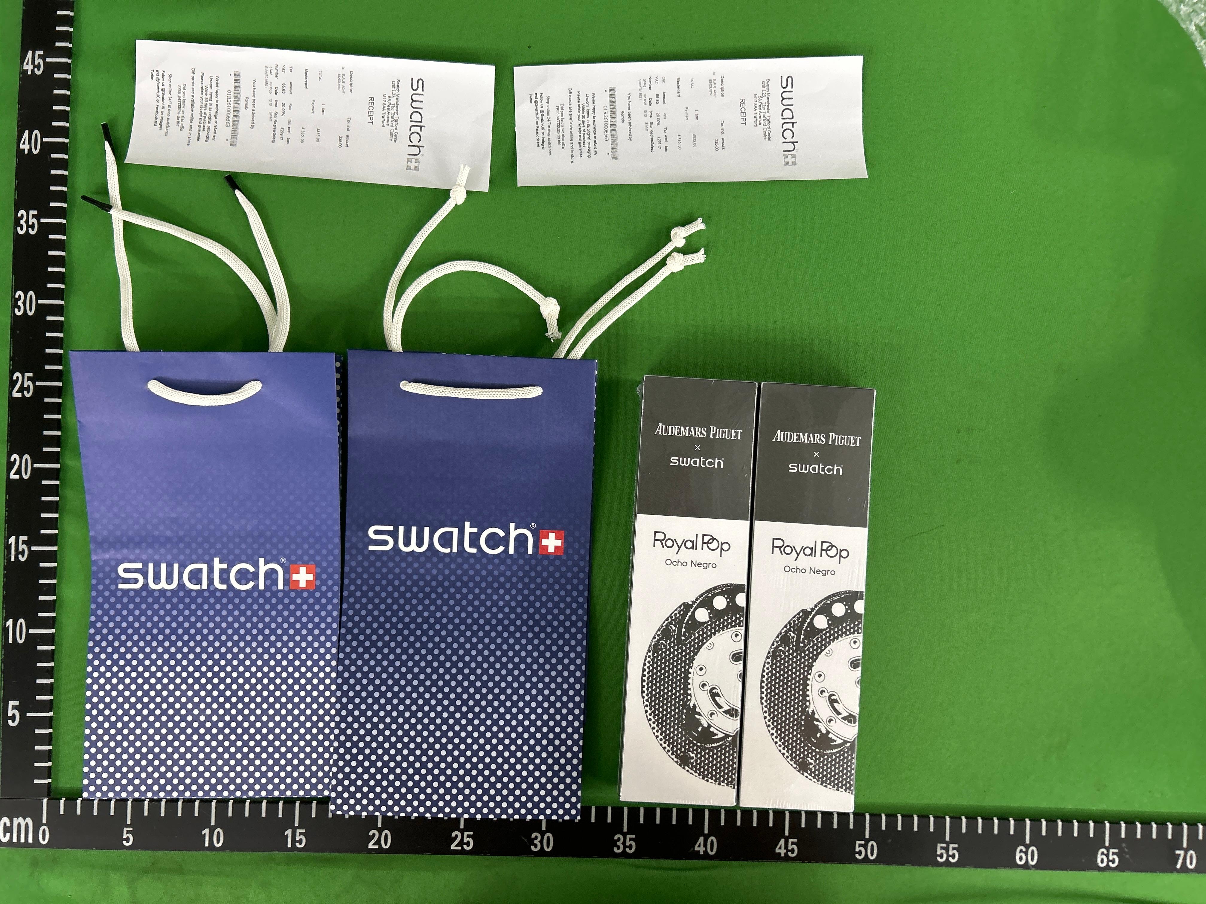 Foto QC 6 de Swatch x Audemars Piguet Royal Pop Làn Ba SSX03L100N