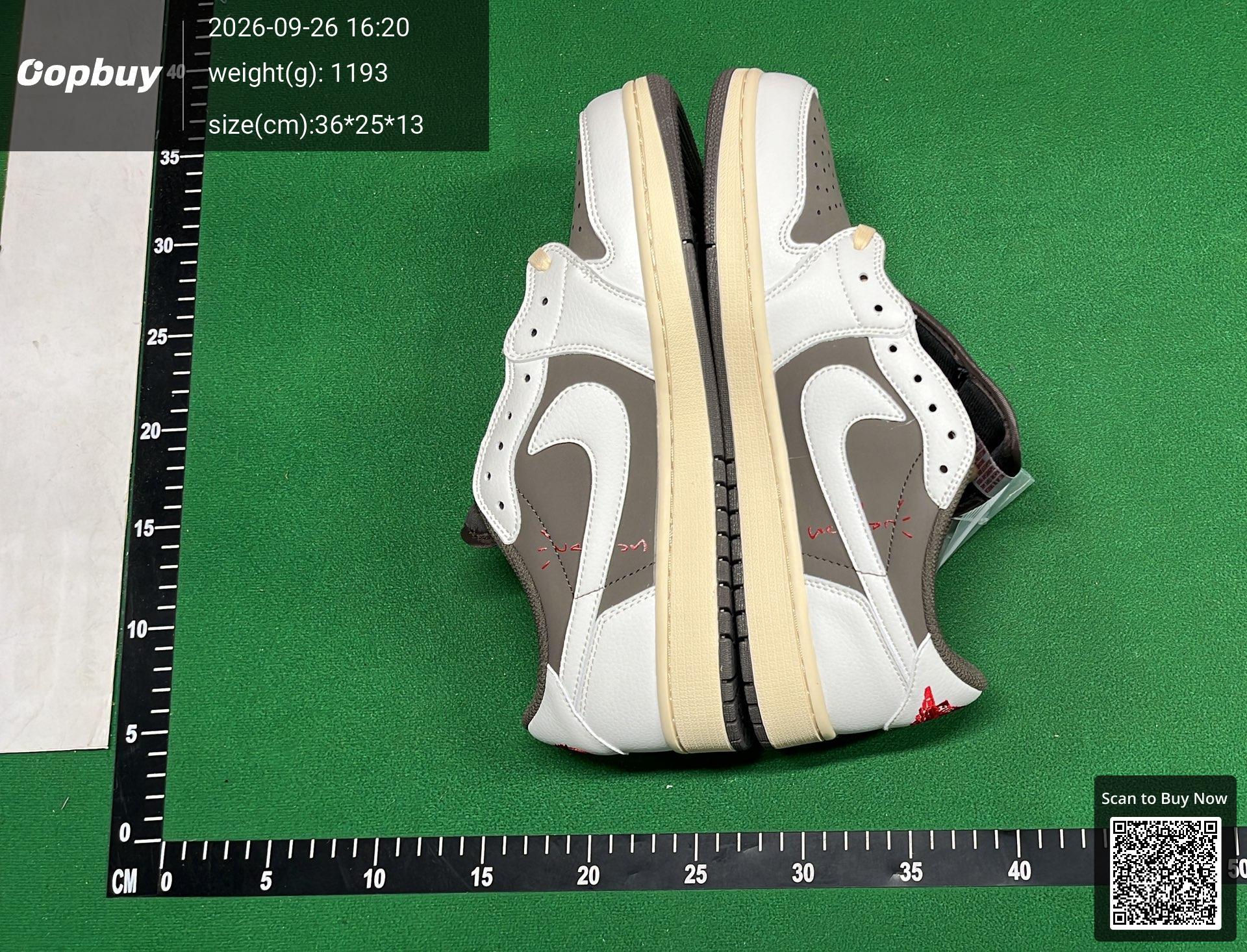 Foto QC 4 de Jordan 1 Retro High OG SP Travis Scott Mocha CD4487-100