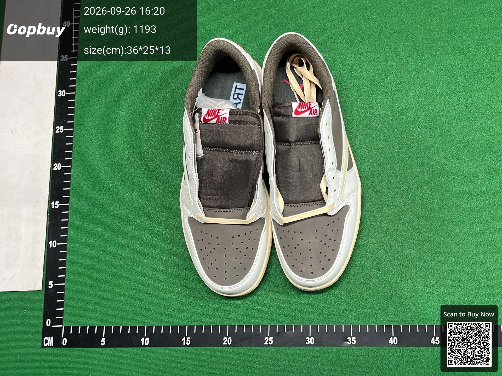 Foto QC 6 de Jordan 1 Retro High OG SP Travis Scott Mocha CD4487-100