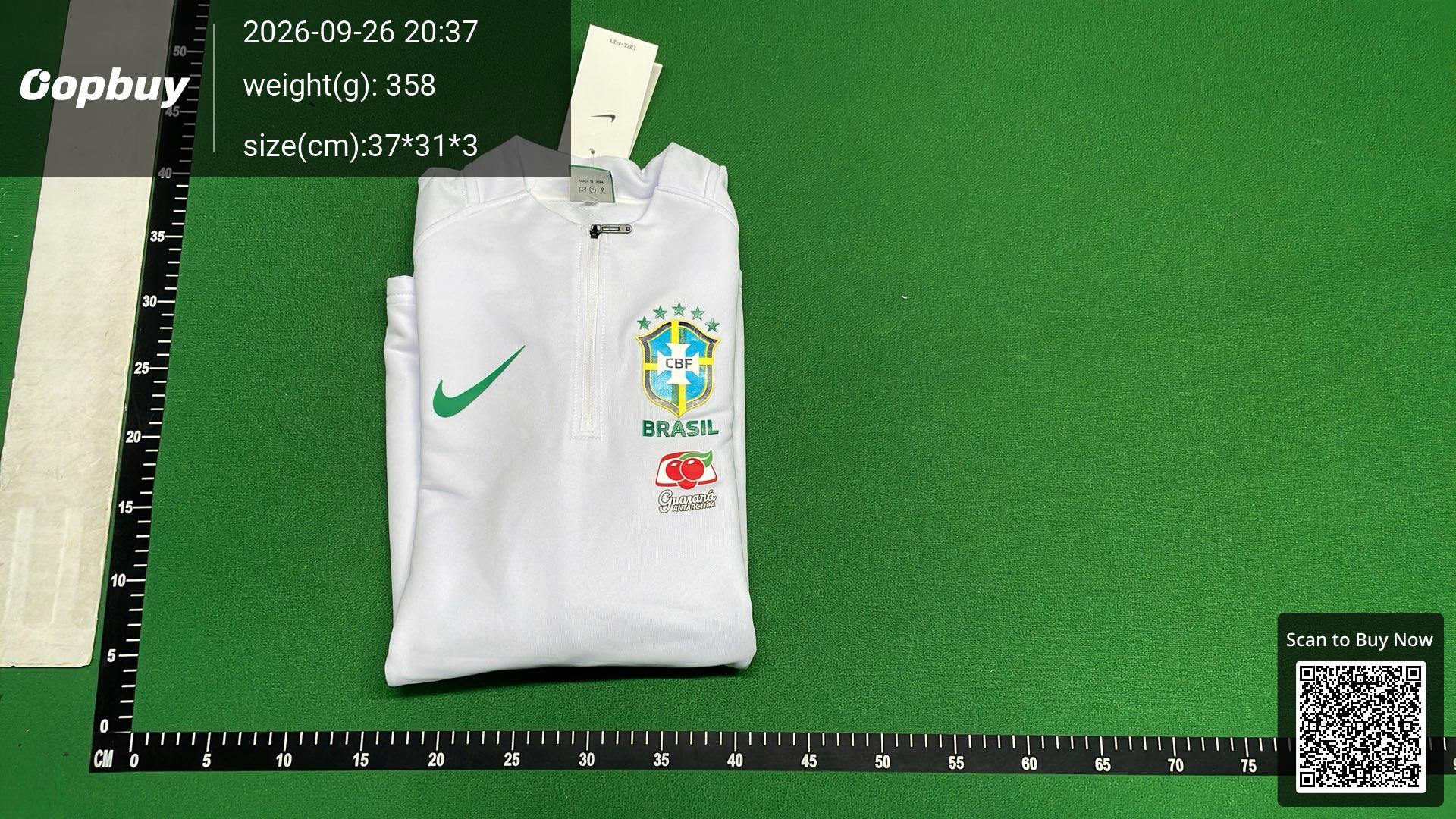 Foto QC 8 de Nike Brazil CBF Storm-FIT ADV Hooded Jacket GORE-TEX White