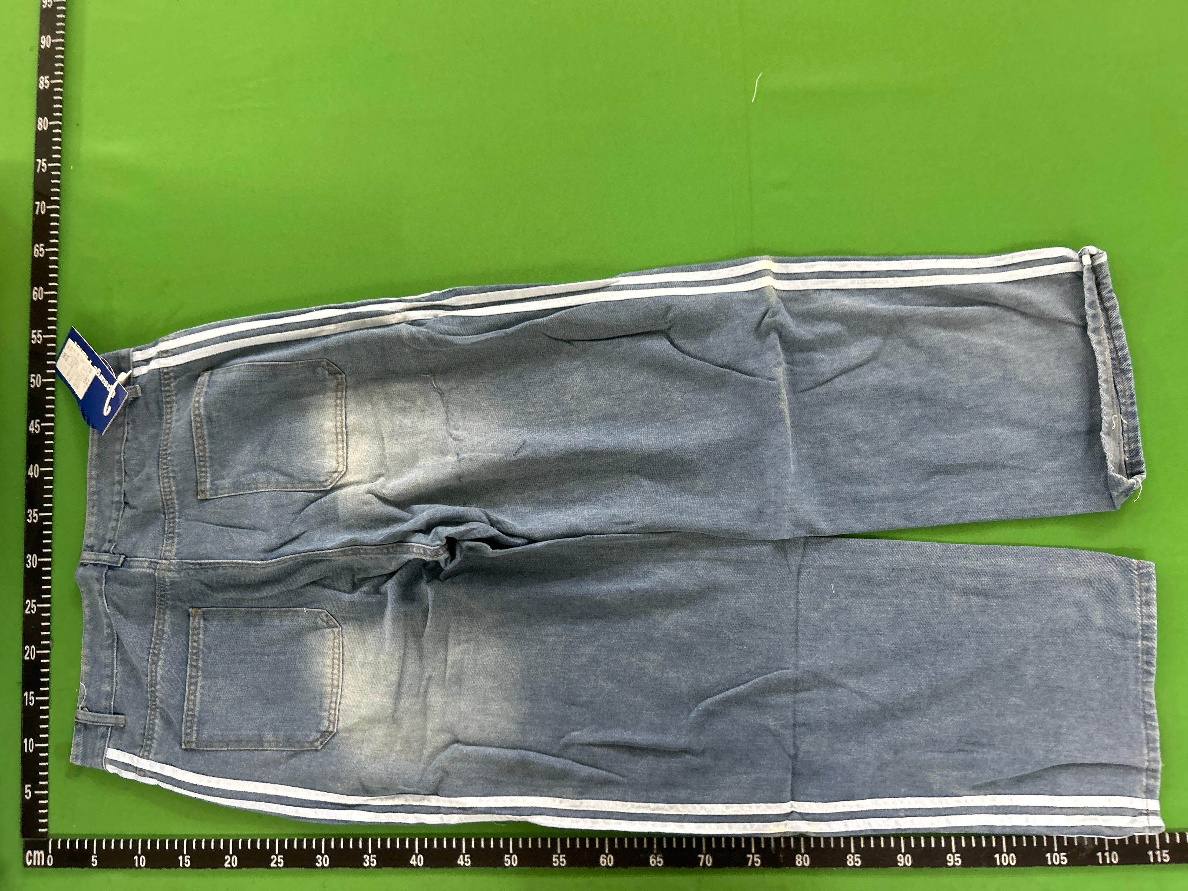 Foto QC 2 de Balenciaga x Adidas Baggy Jeans Black