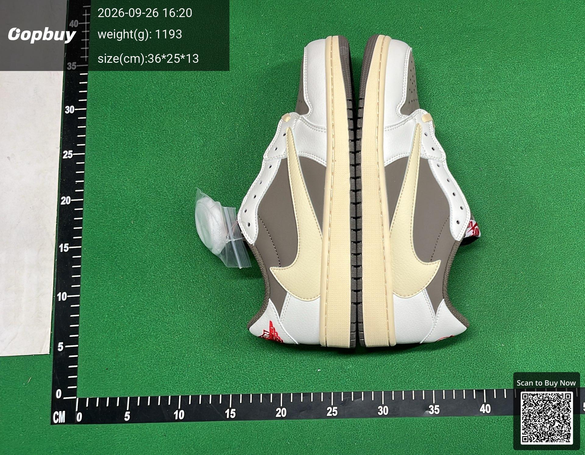 Foto QC 5 de Jordan 1 Retro High OG SP Travis Scott Mocha CD4487-100