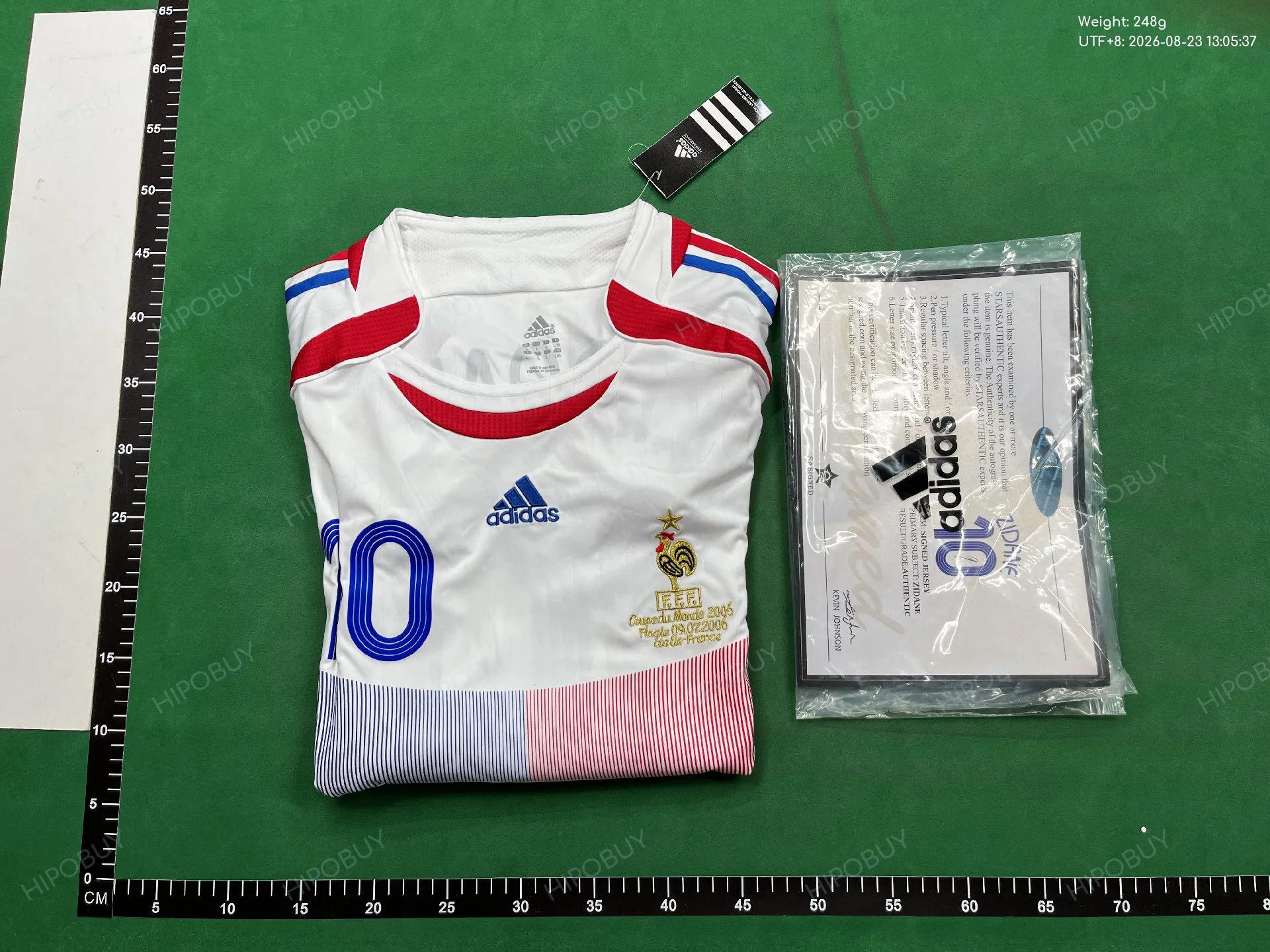 Foto QC 4 de adidas x Argentina 2022 Home Lionel Messi Signed Jersey White/Light Blue